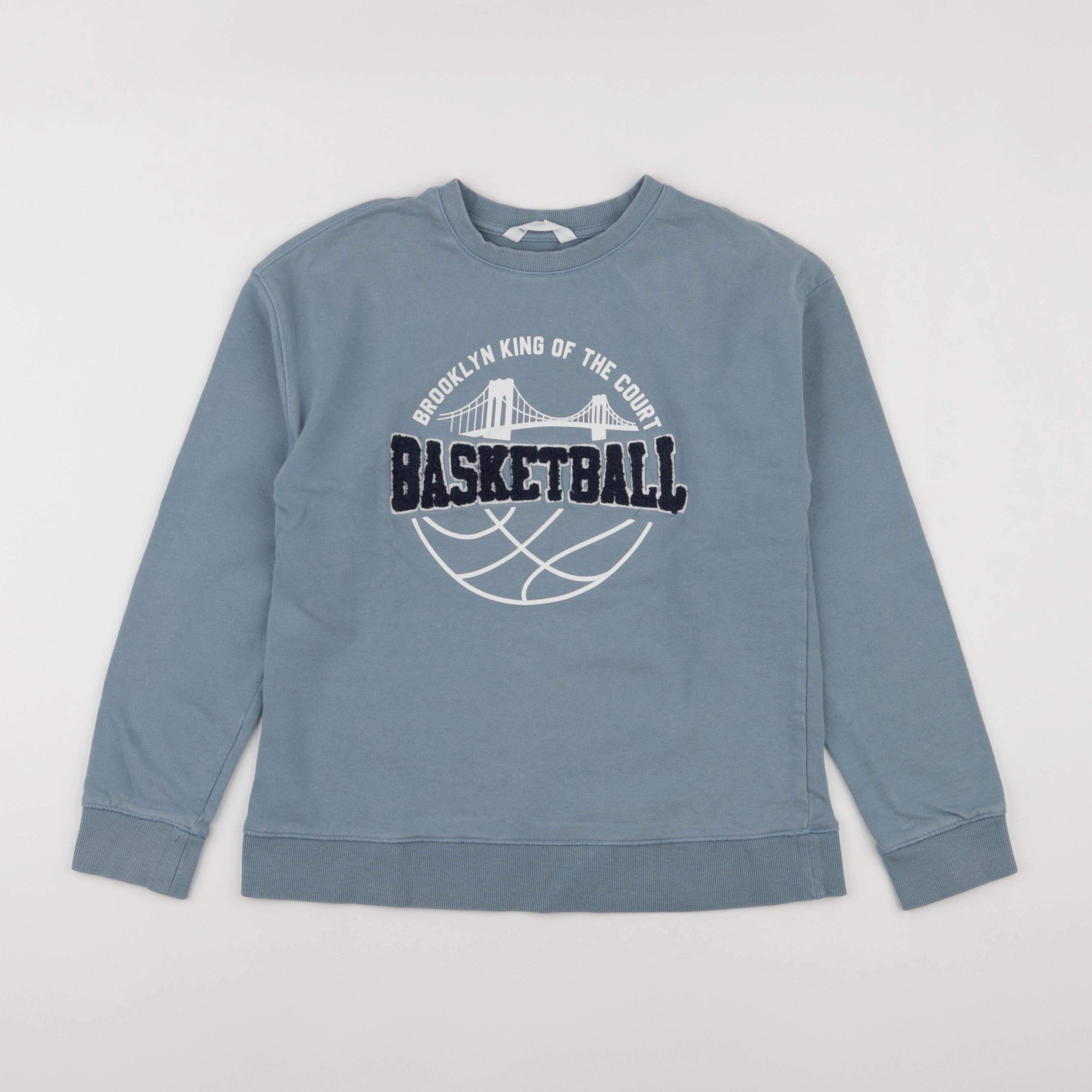 Mango - sweat bleu - 11/12 ans