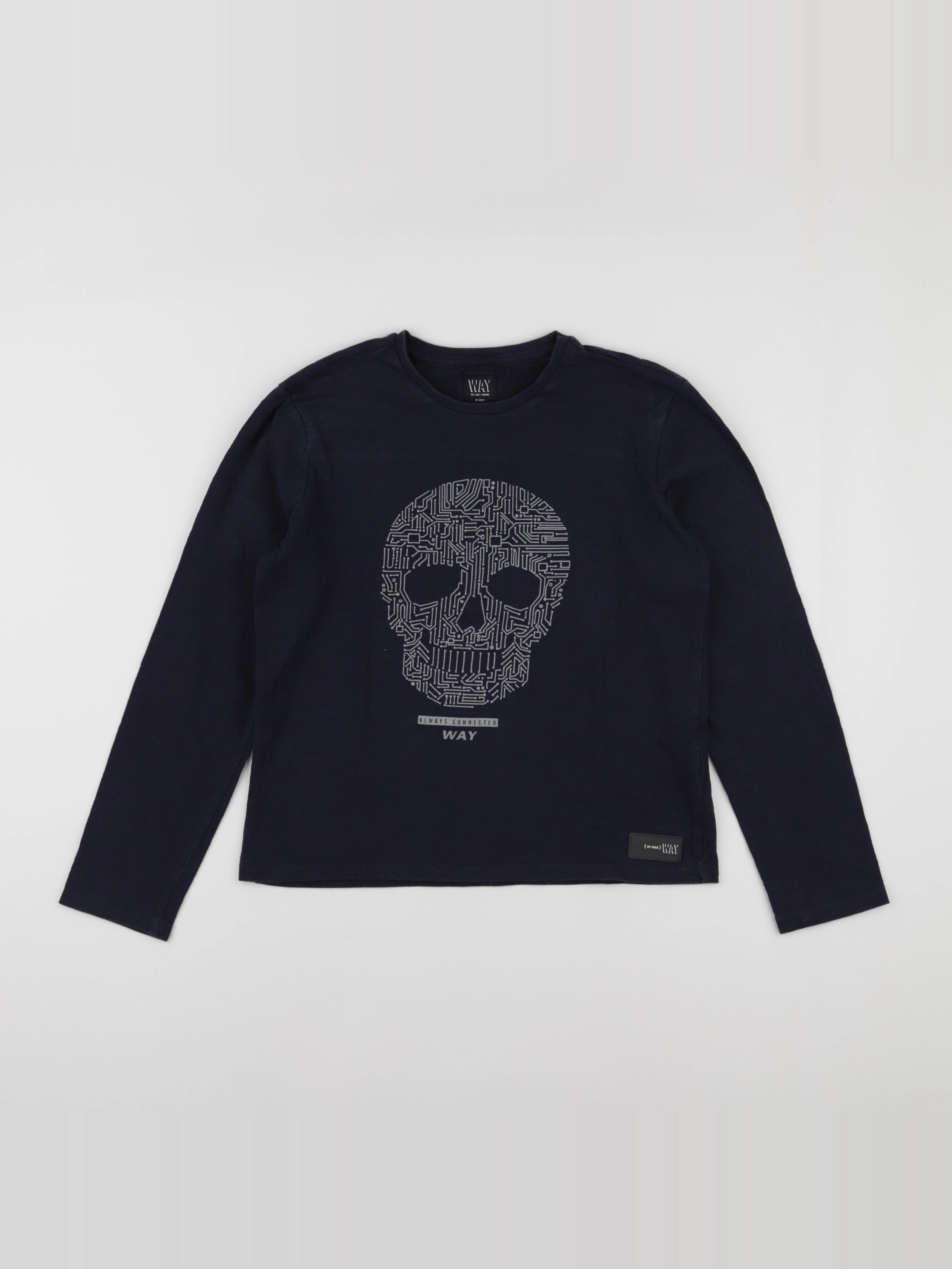 IKKS - tee-shirt bleu - 12 ans