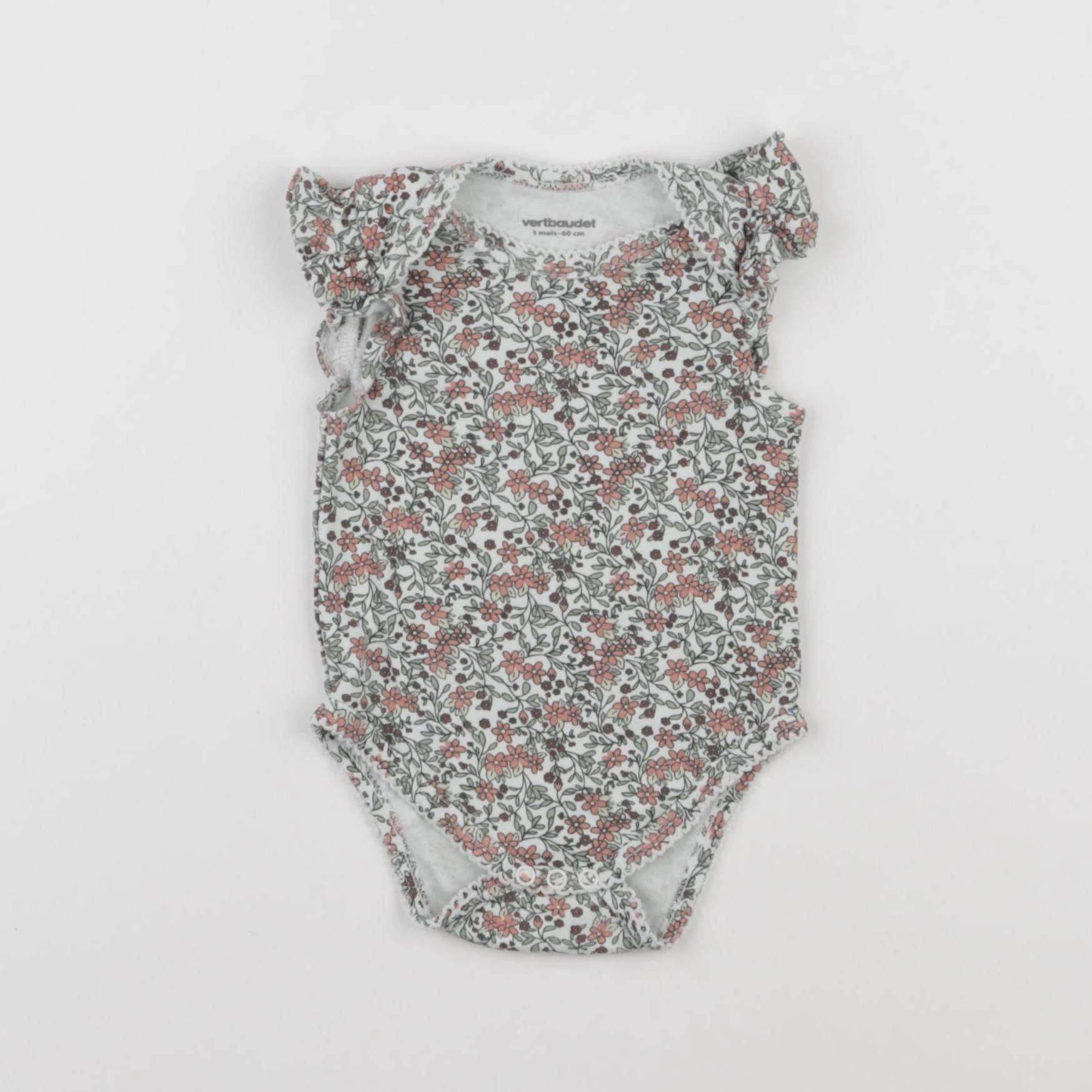 Vertbaudet - body multicolore - 3 mois