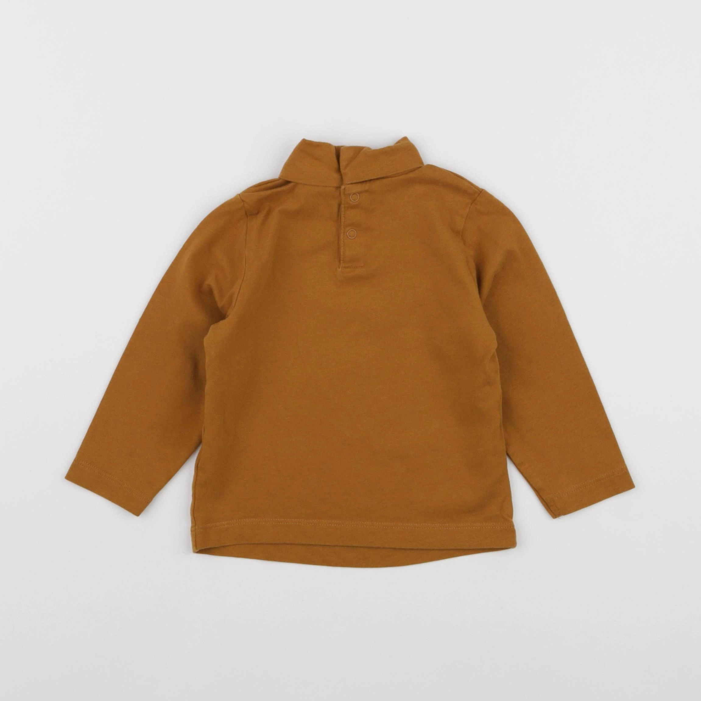 Tape à l'oeil - sous-pull marron - 18 mois