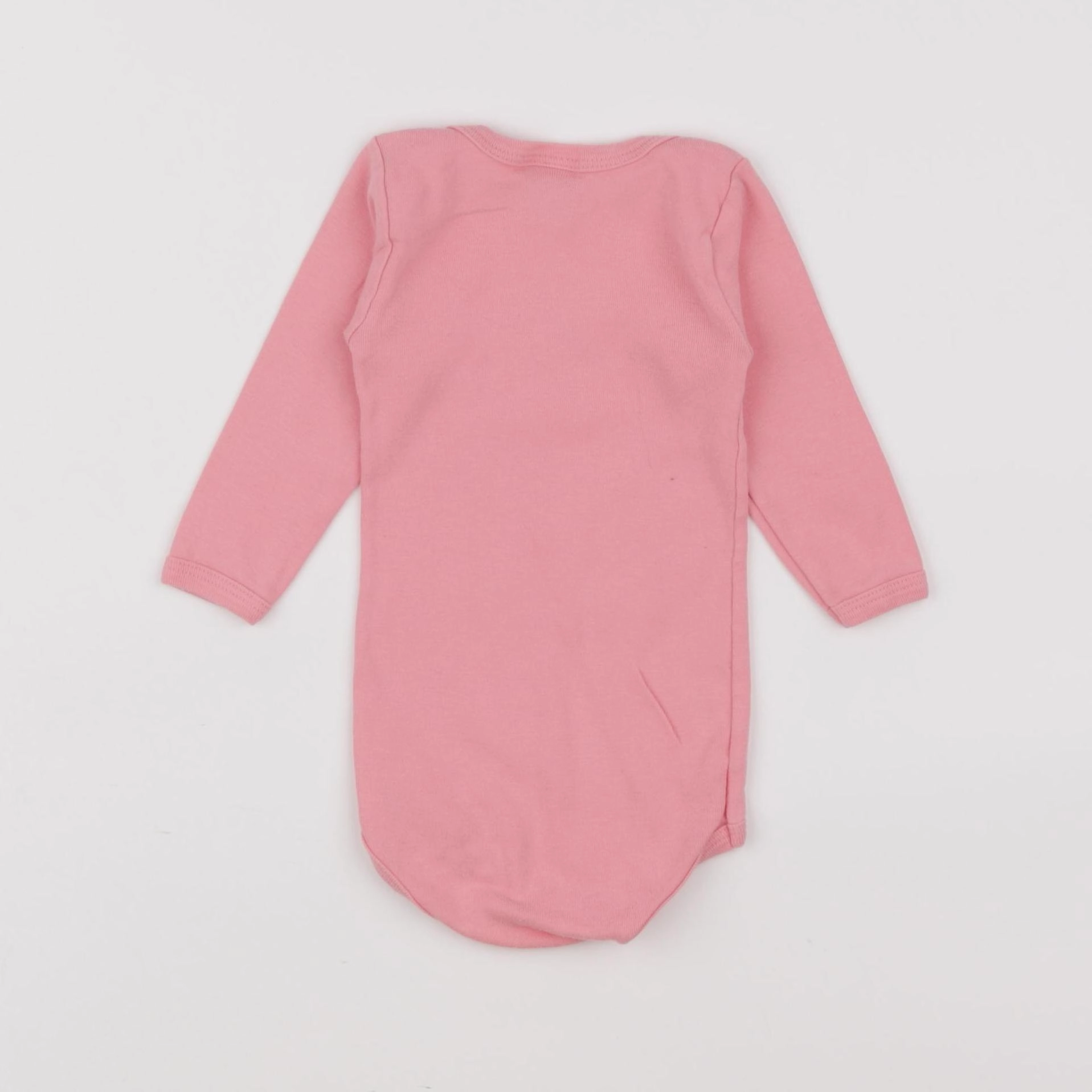 Petit Bateau - body rose - 6 mois