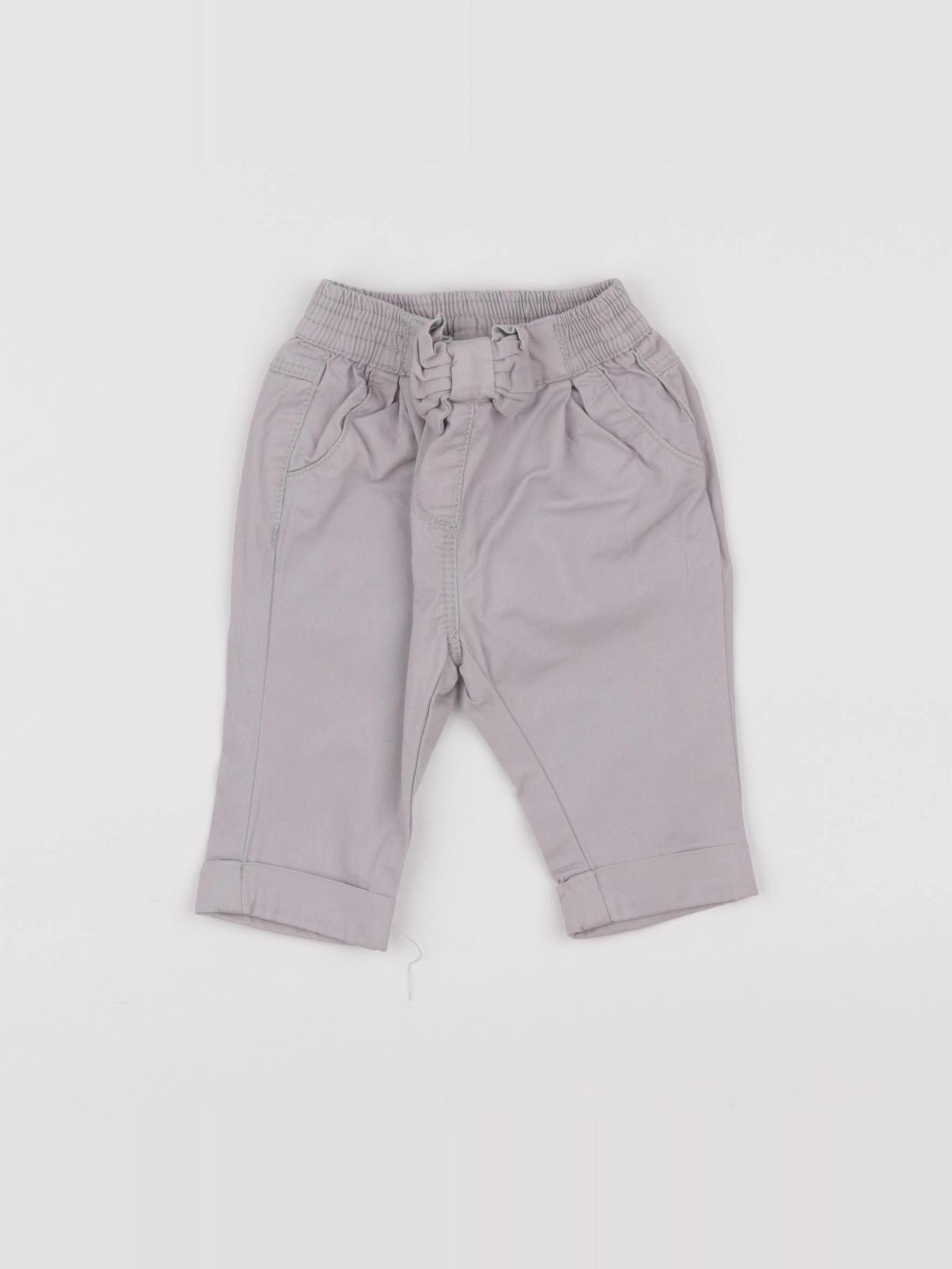Tape à l'oeil - pantalon taupe - 3 mois