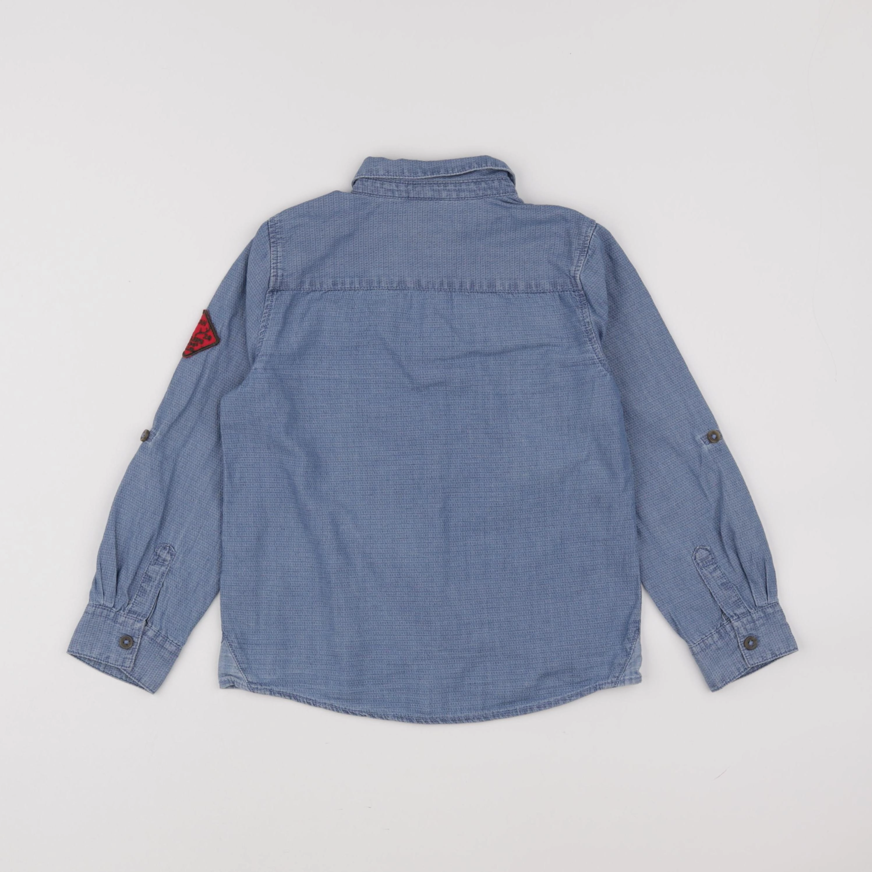 Tape à l'oeil - chemise bleu - 6 ans