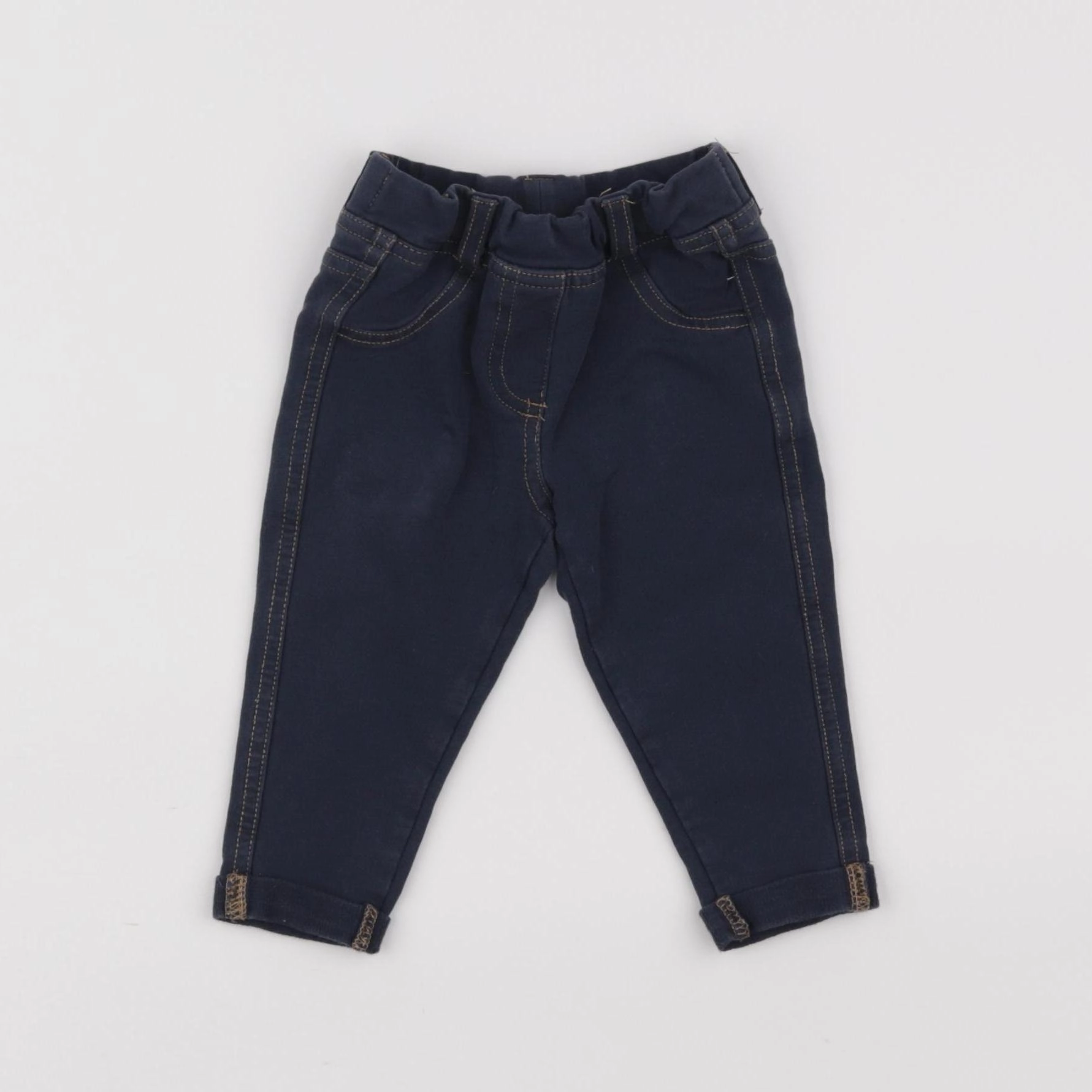 Tape à l'oeil - jegging bleu - 6 mois