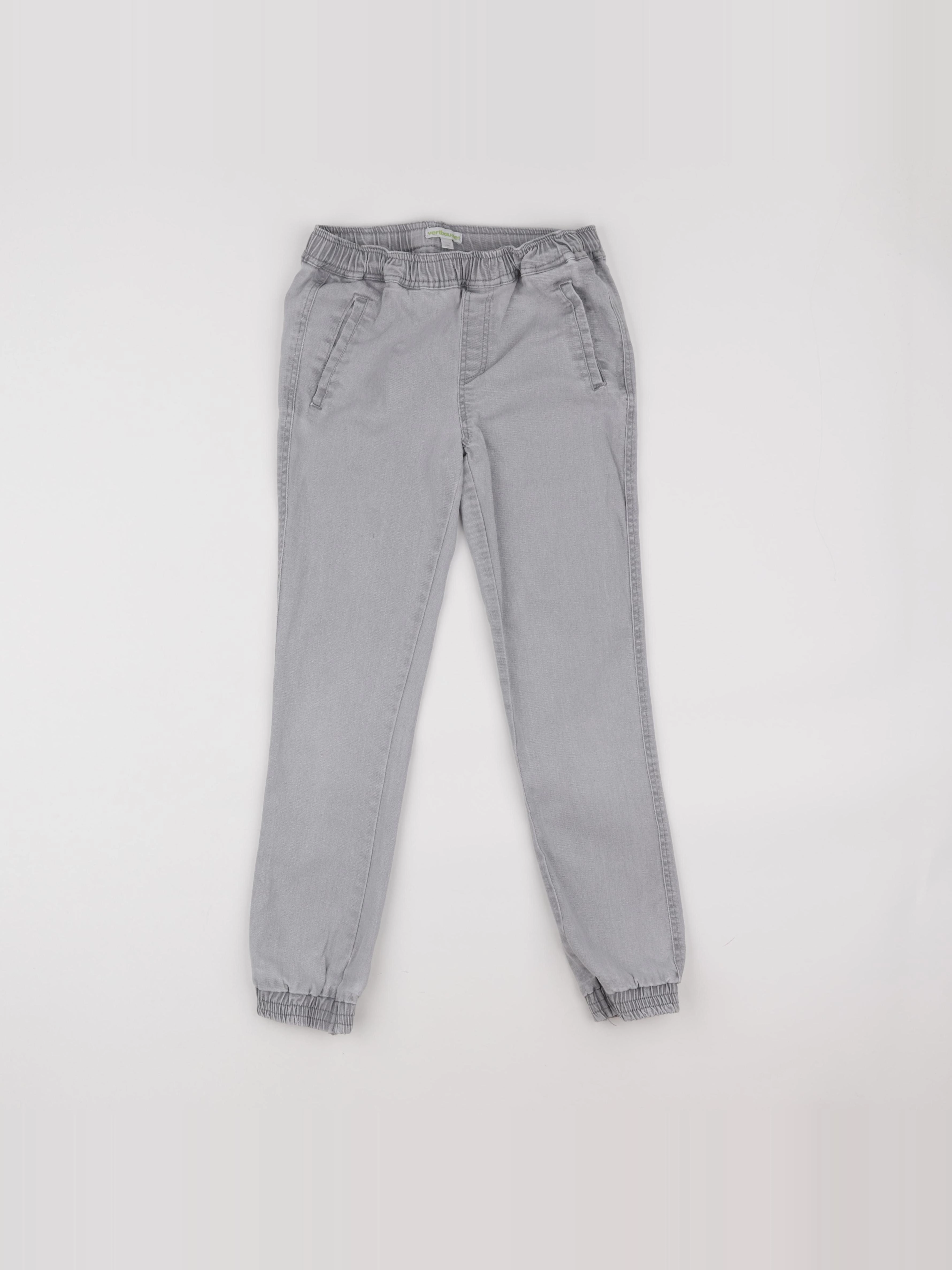 Vertbaudet - jean gris - 9 ans
