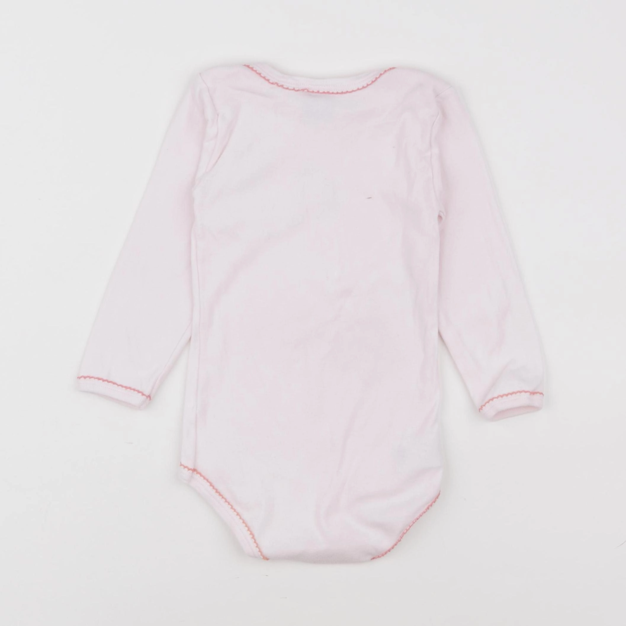 Petit Bateau - body rose - 2 ans