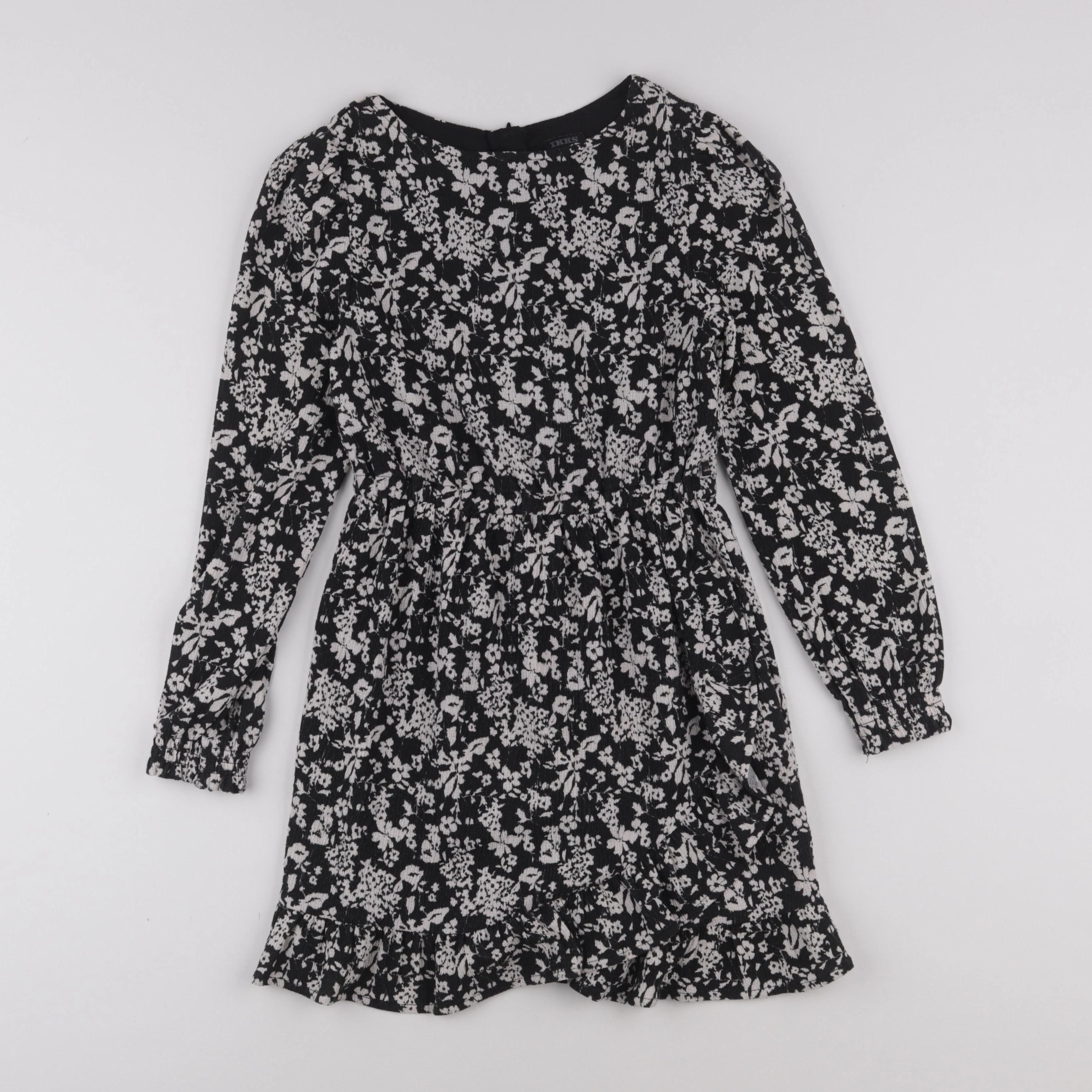 IKKS - robe noir - 10 ans