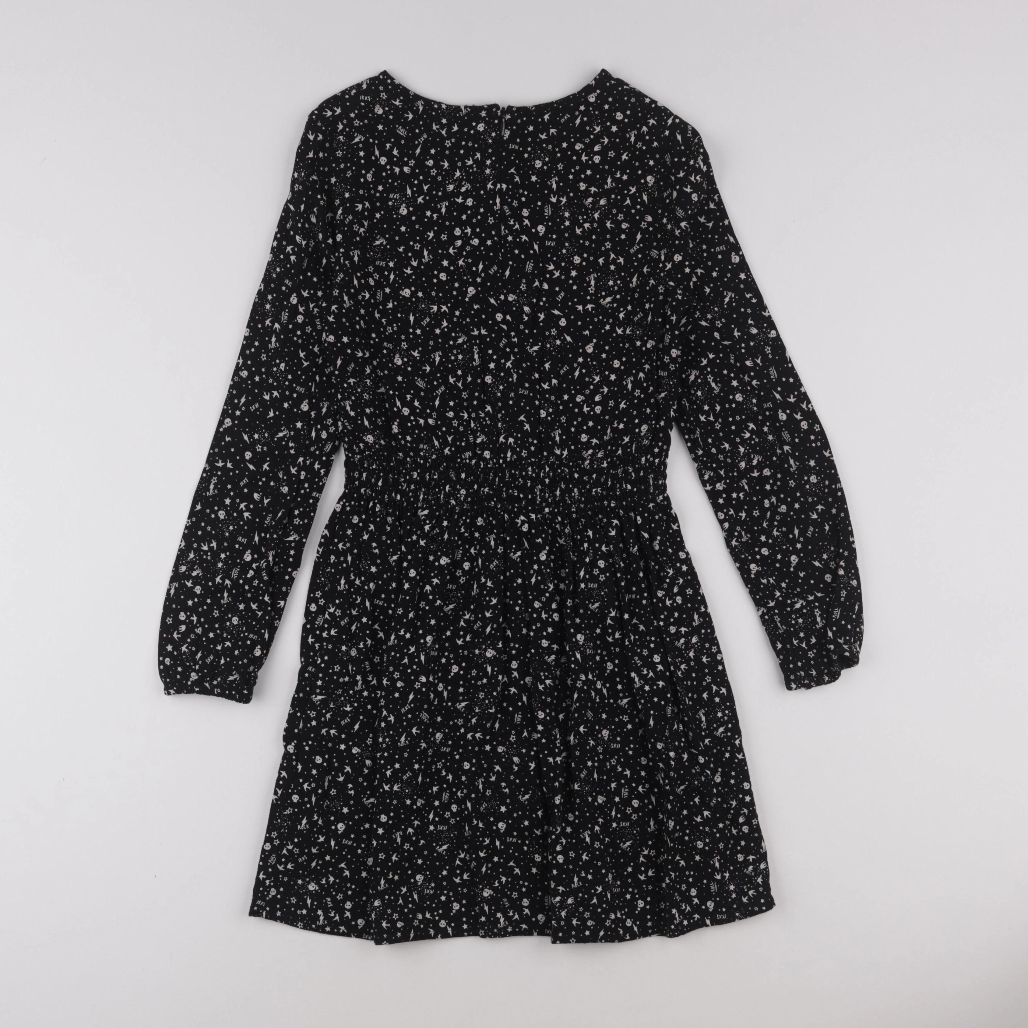 IKKS - robe noir - 10 ans