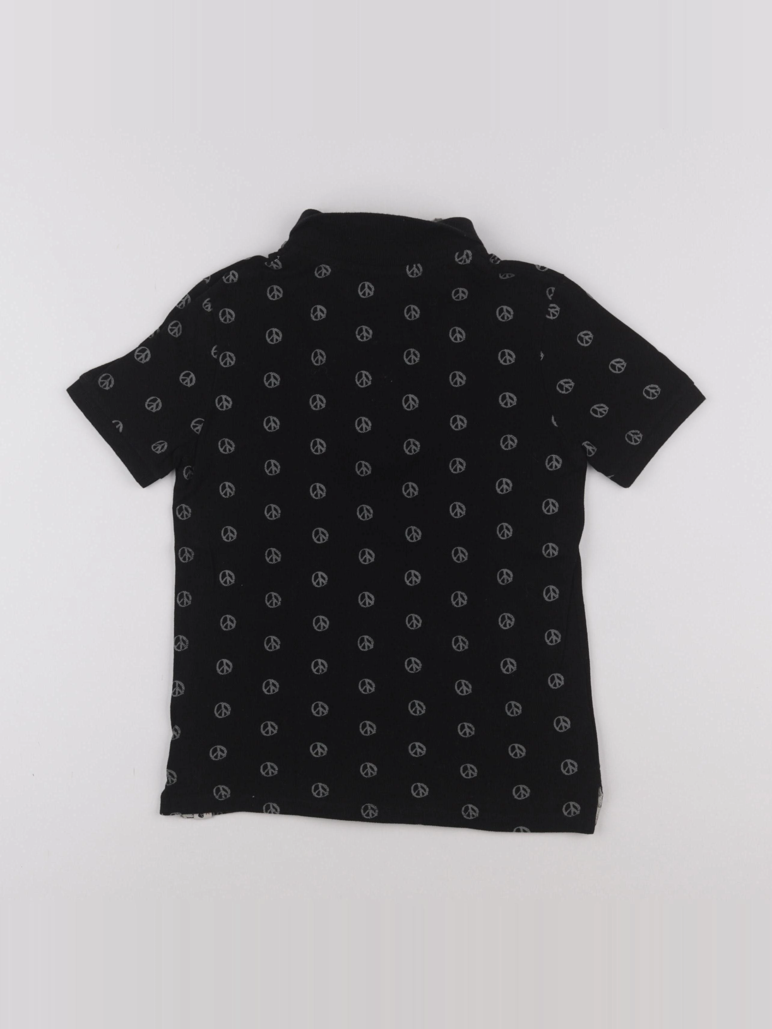 IKKS - polo noir - 10 ans