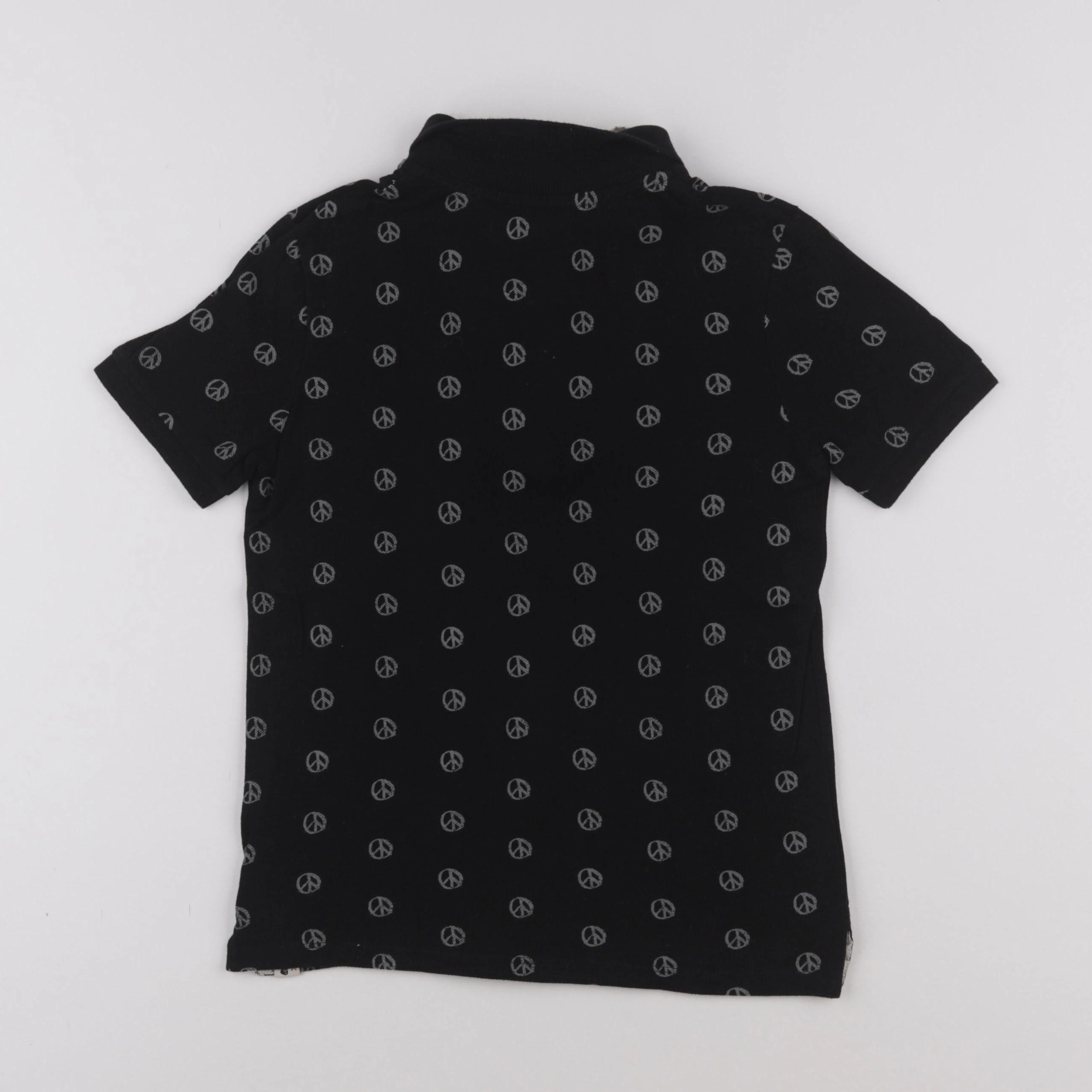 IKKS - polo noir - 10 ans