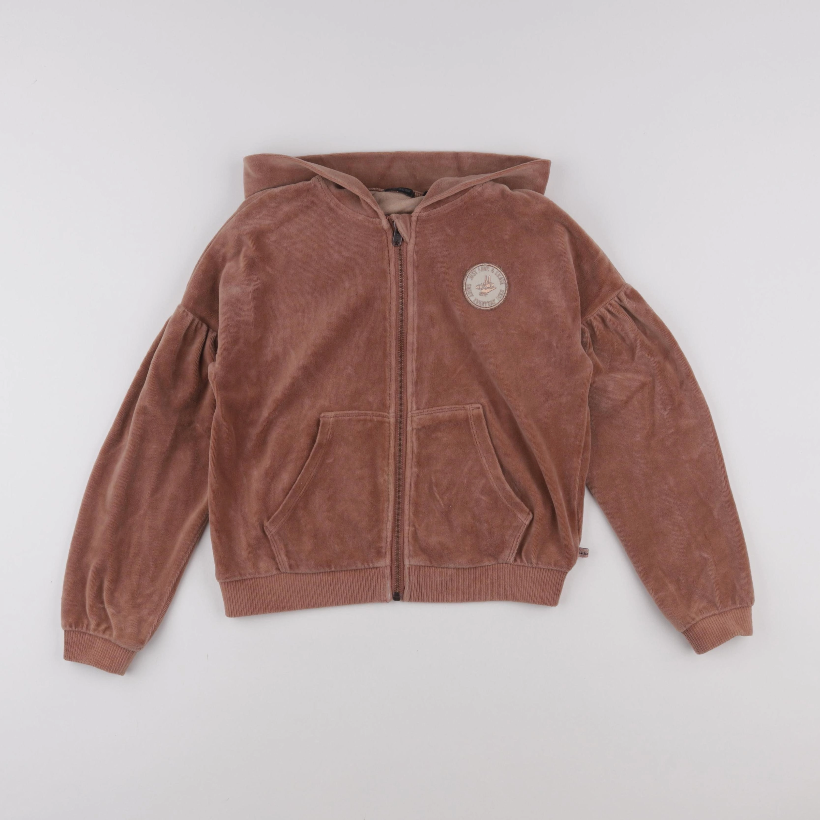 IKKS - sweat marron - 10 ans