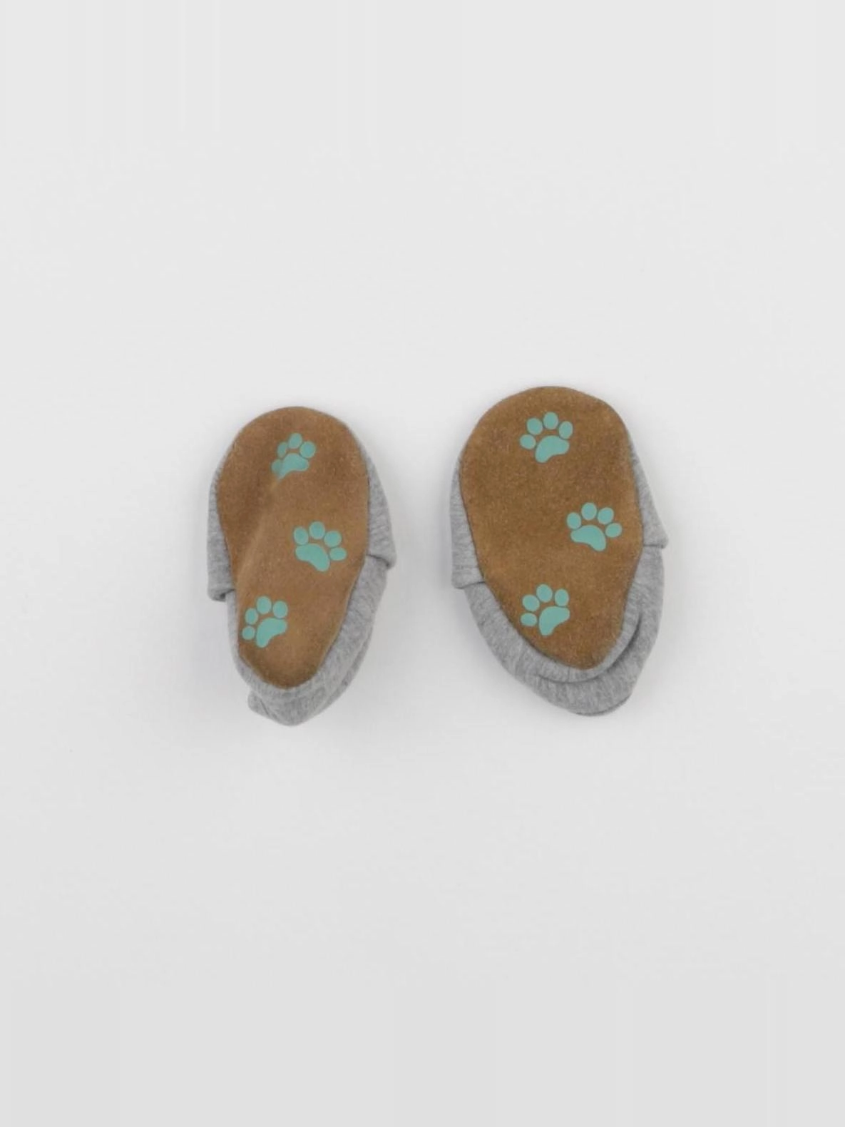 Vertbaudet - chaussons gris - pointure 16