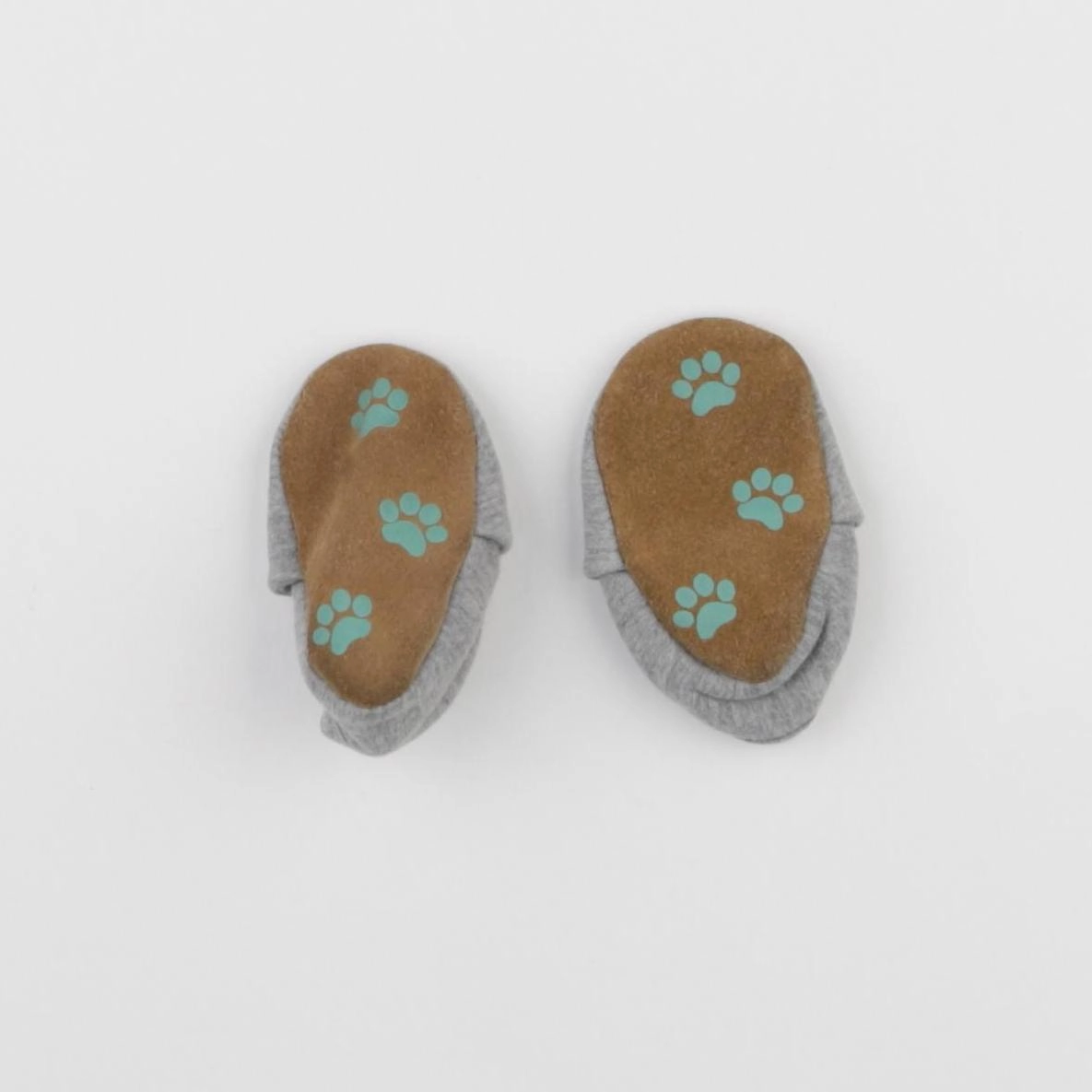 Vertbaudet - chaussons gris - pointure 16