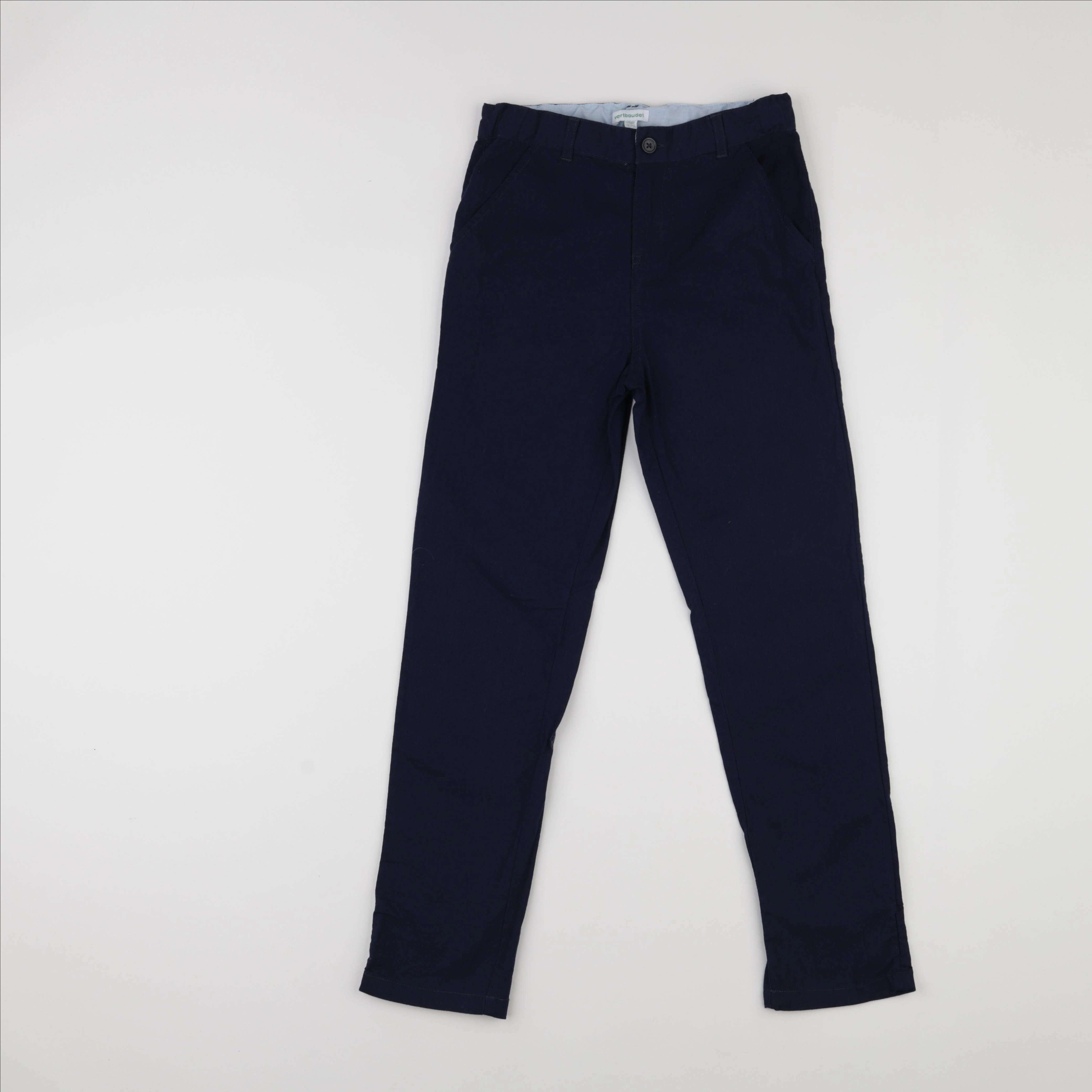 Vertbaudet - pantalon bleu - 10 ans