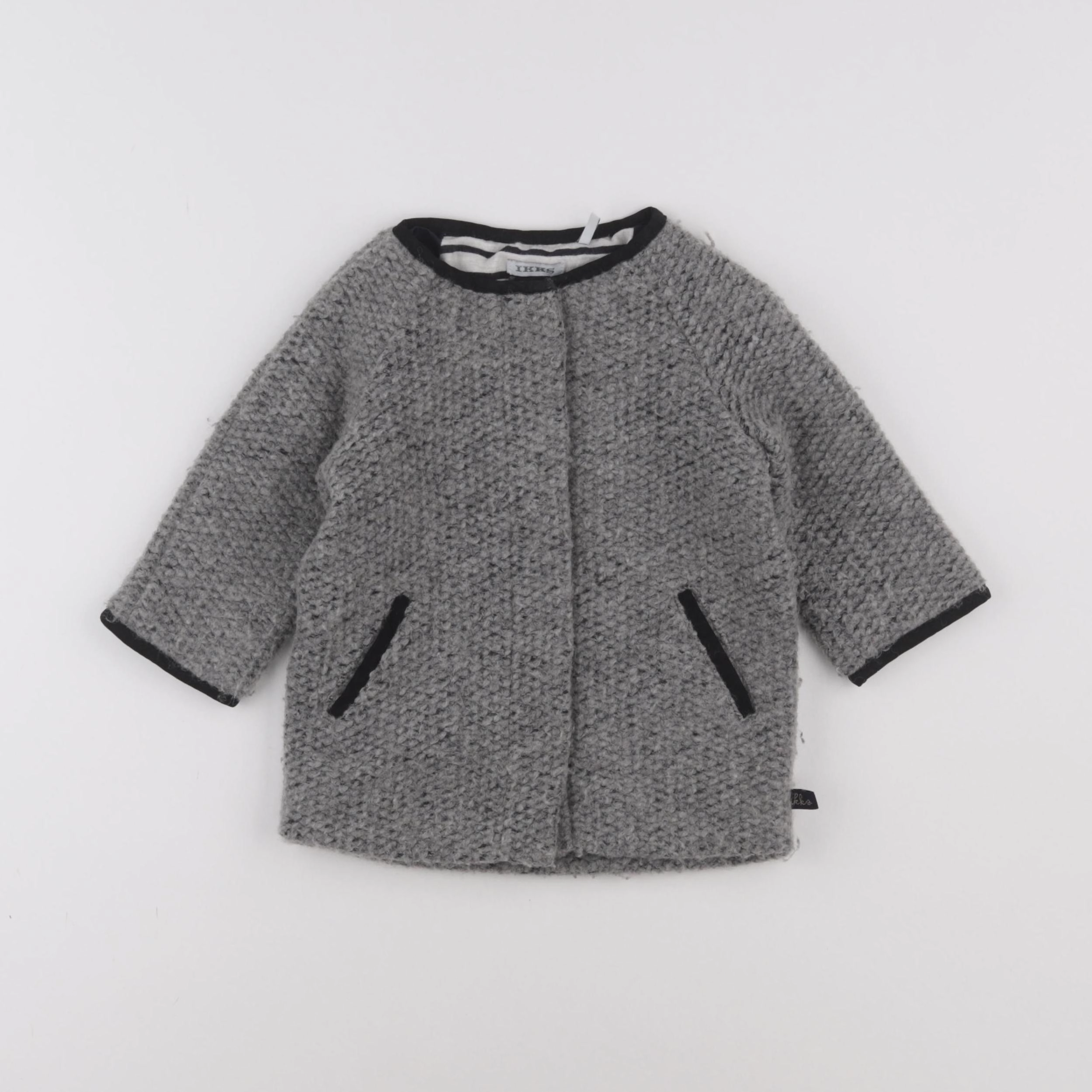 IKKS - veste gris - 12 mois