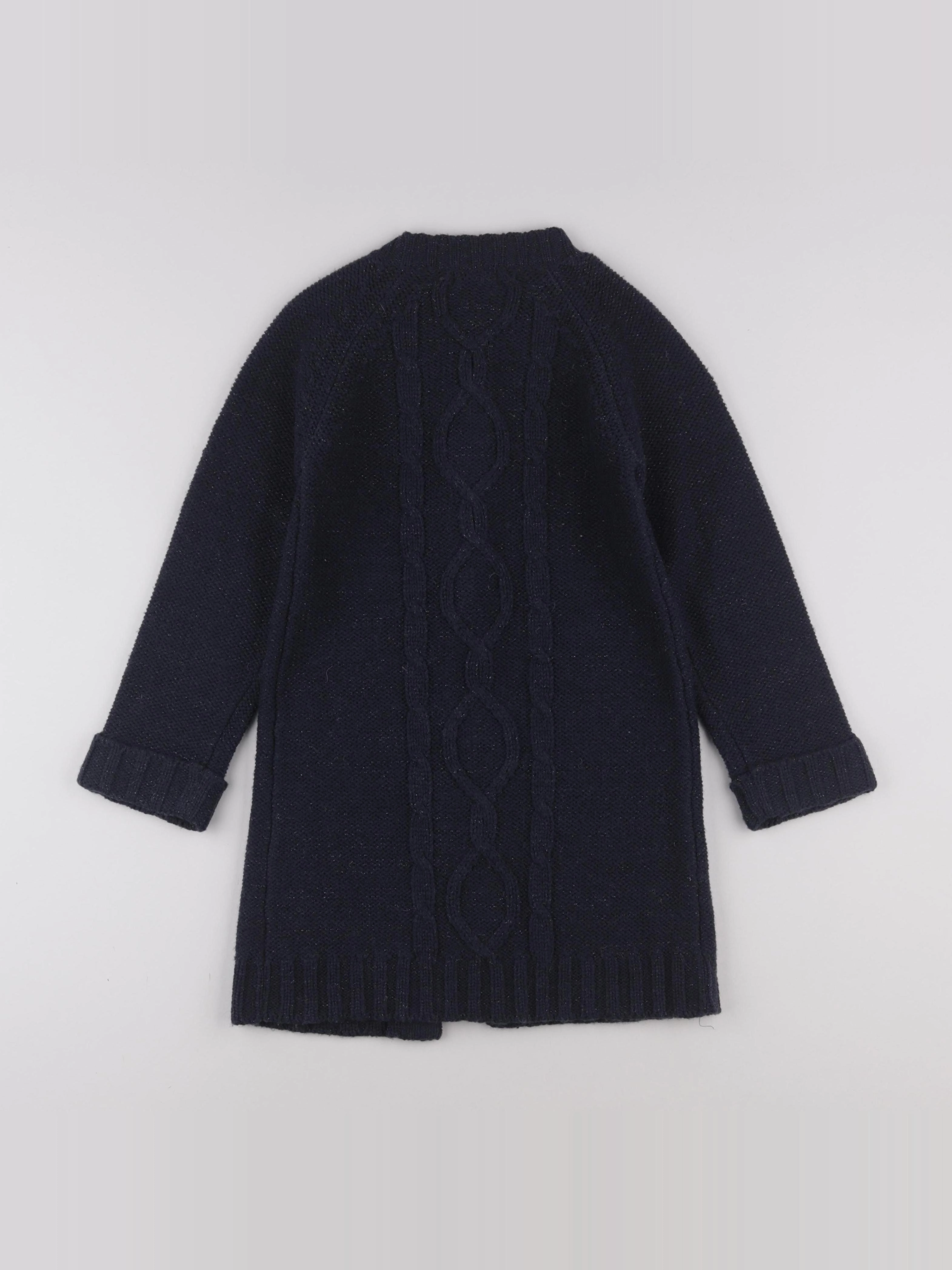 Vertbaudet - gilet bleu - 8 ans