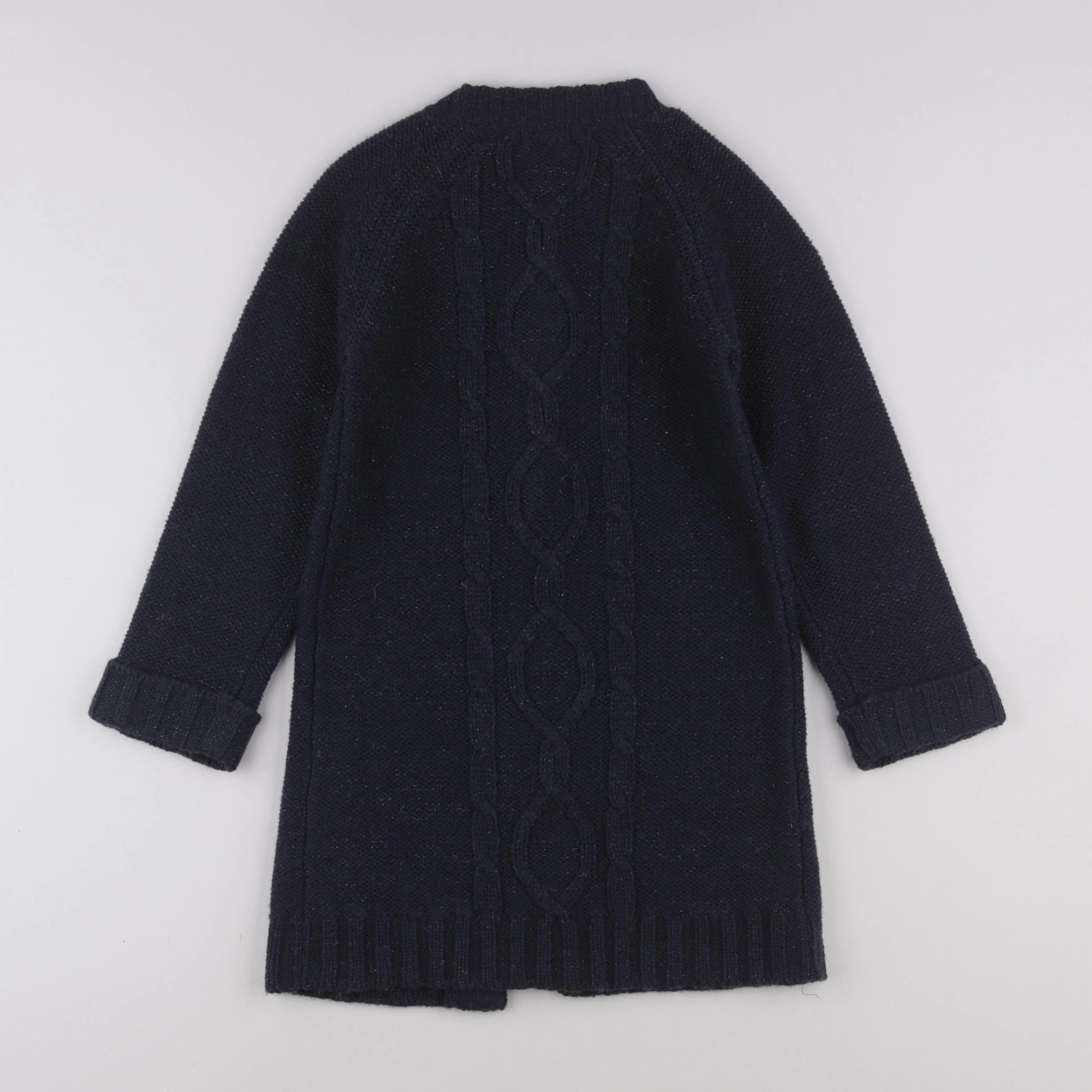 Vertbaudet - gilet bleu - 8 ans
