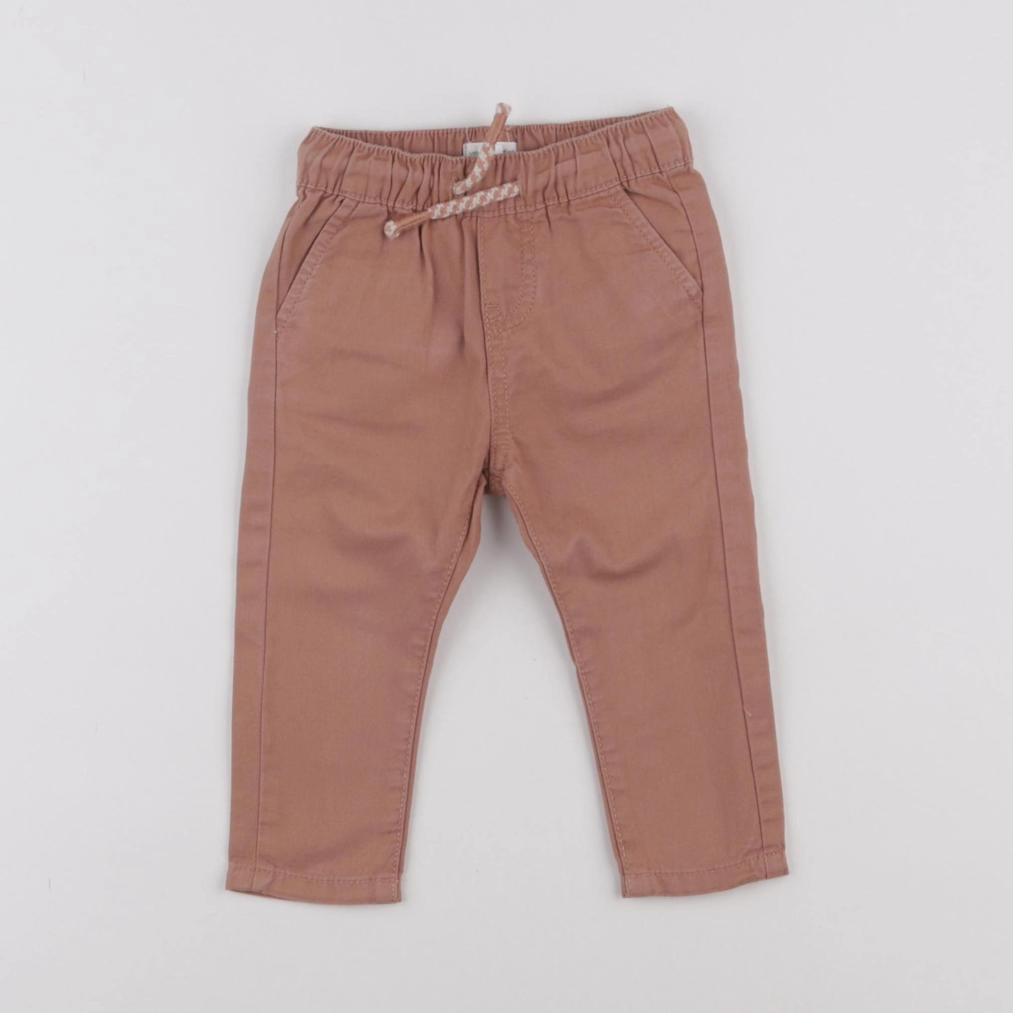 Vertbaudet - pantalon marron - 6 mois