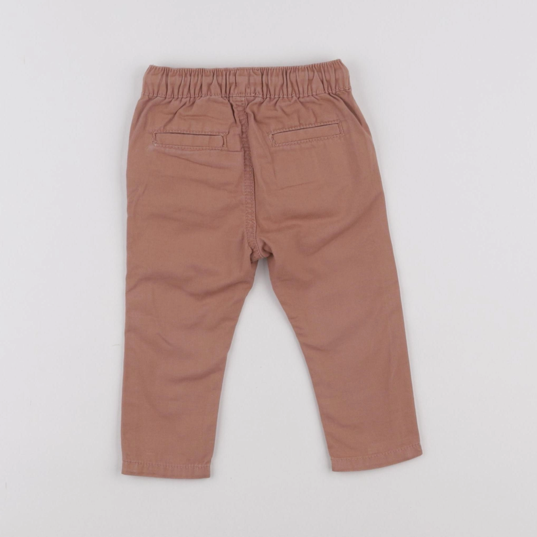 Vertbaudet - pantalon marron - 6 mois