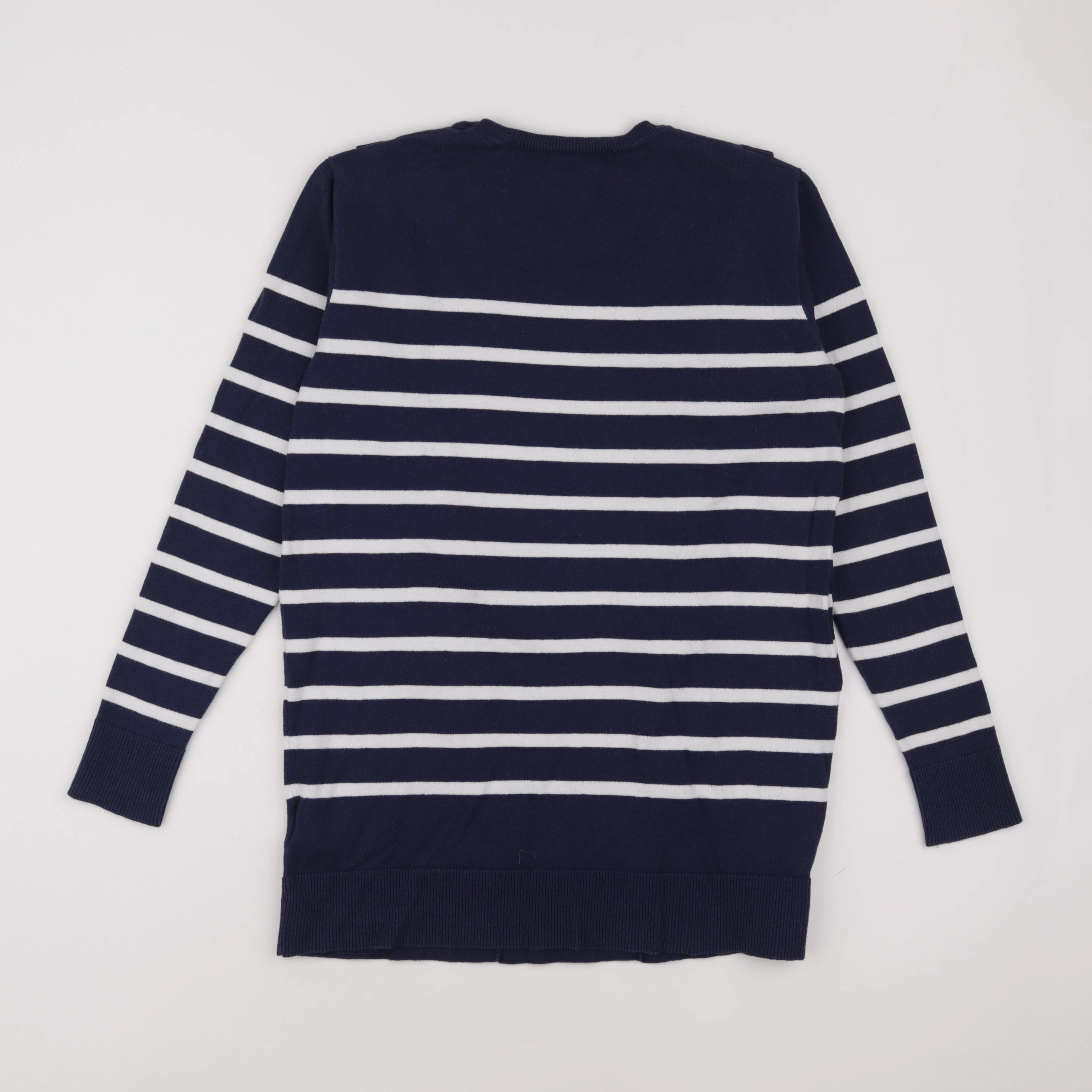 Seraphine - pull allaitement, grossesse bleu - 34