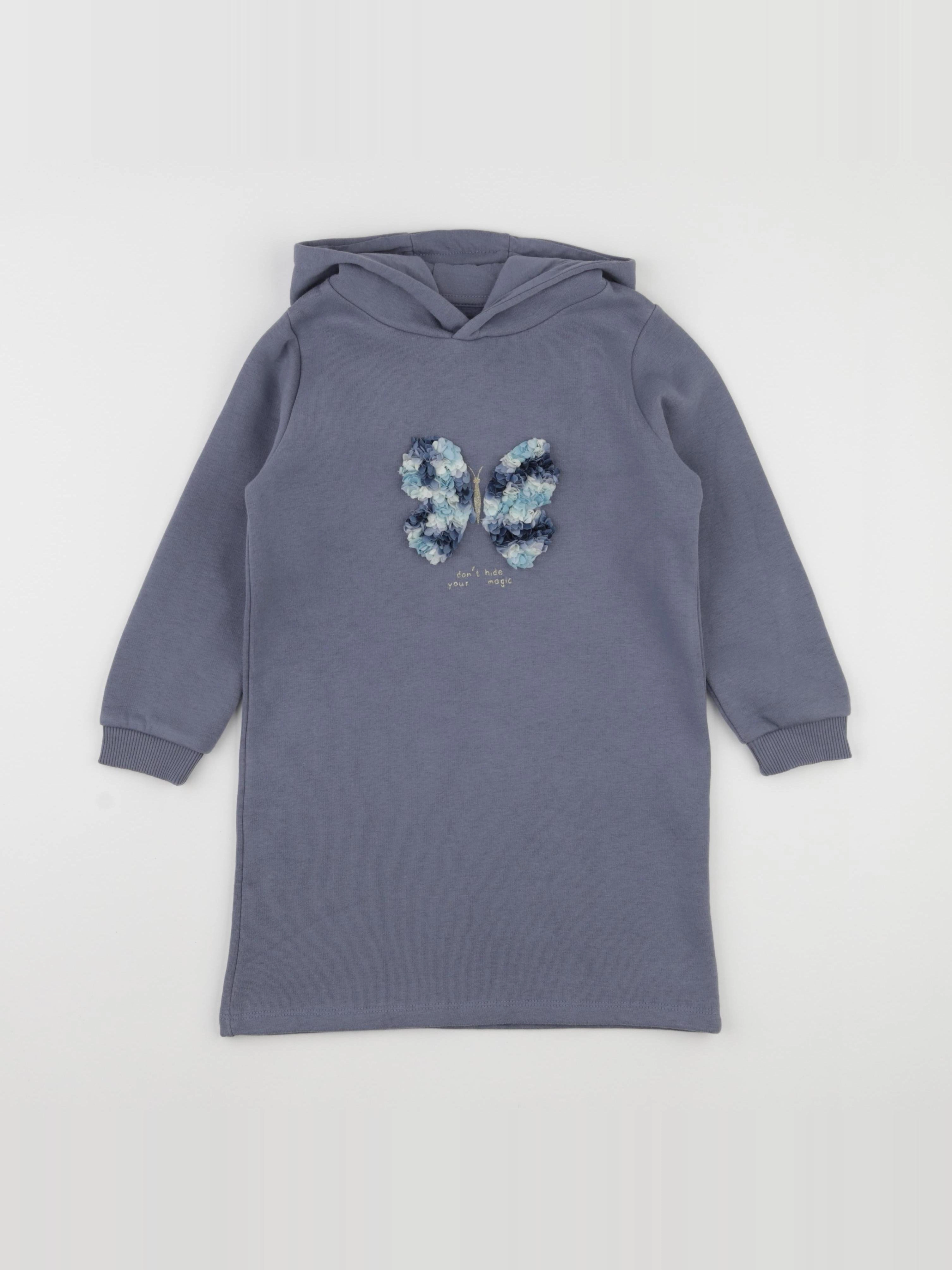 Vertbaudet - robe bleu - 6 ans