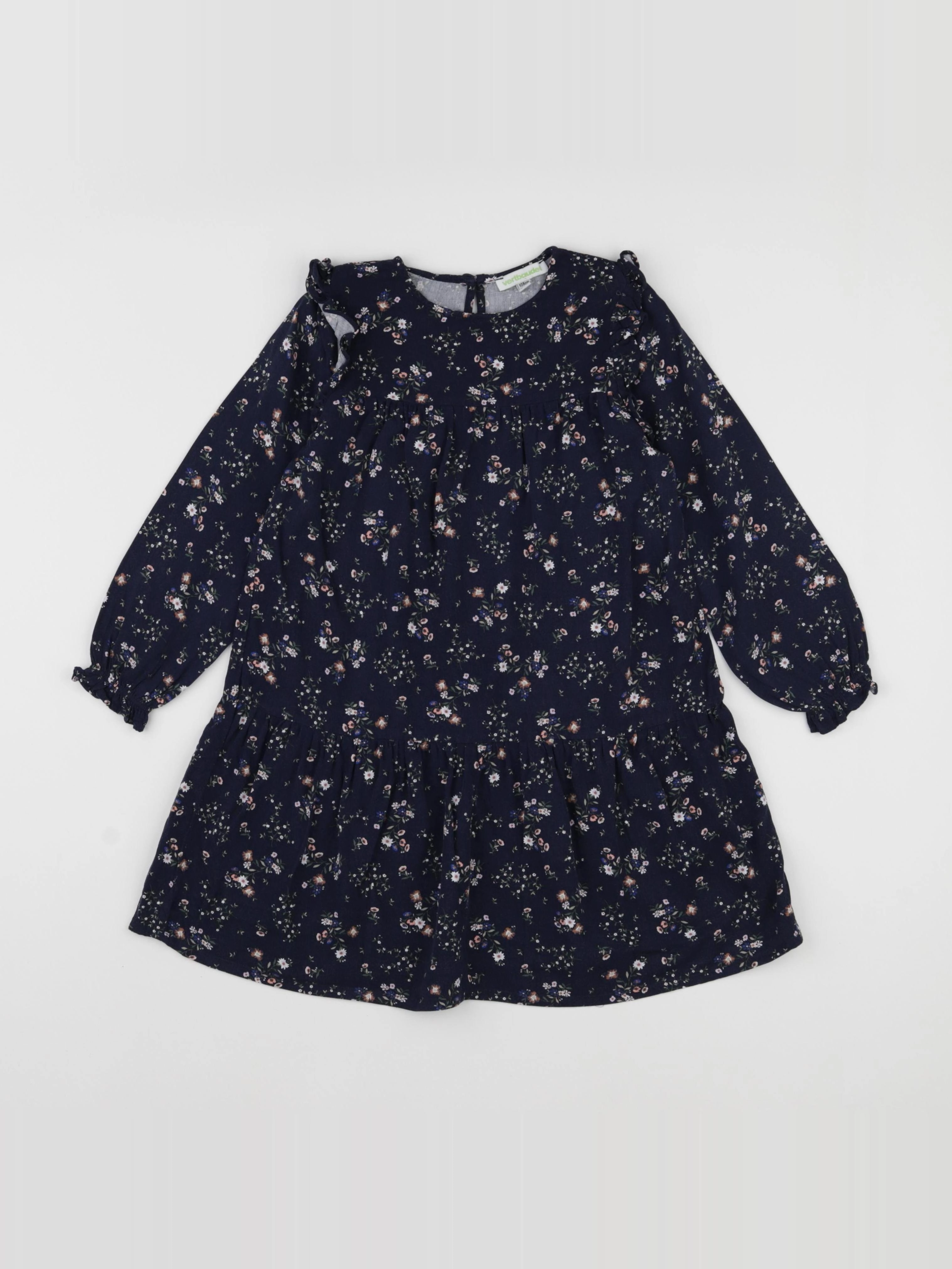 Vertbaudet - robe bleu - 5 ans