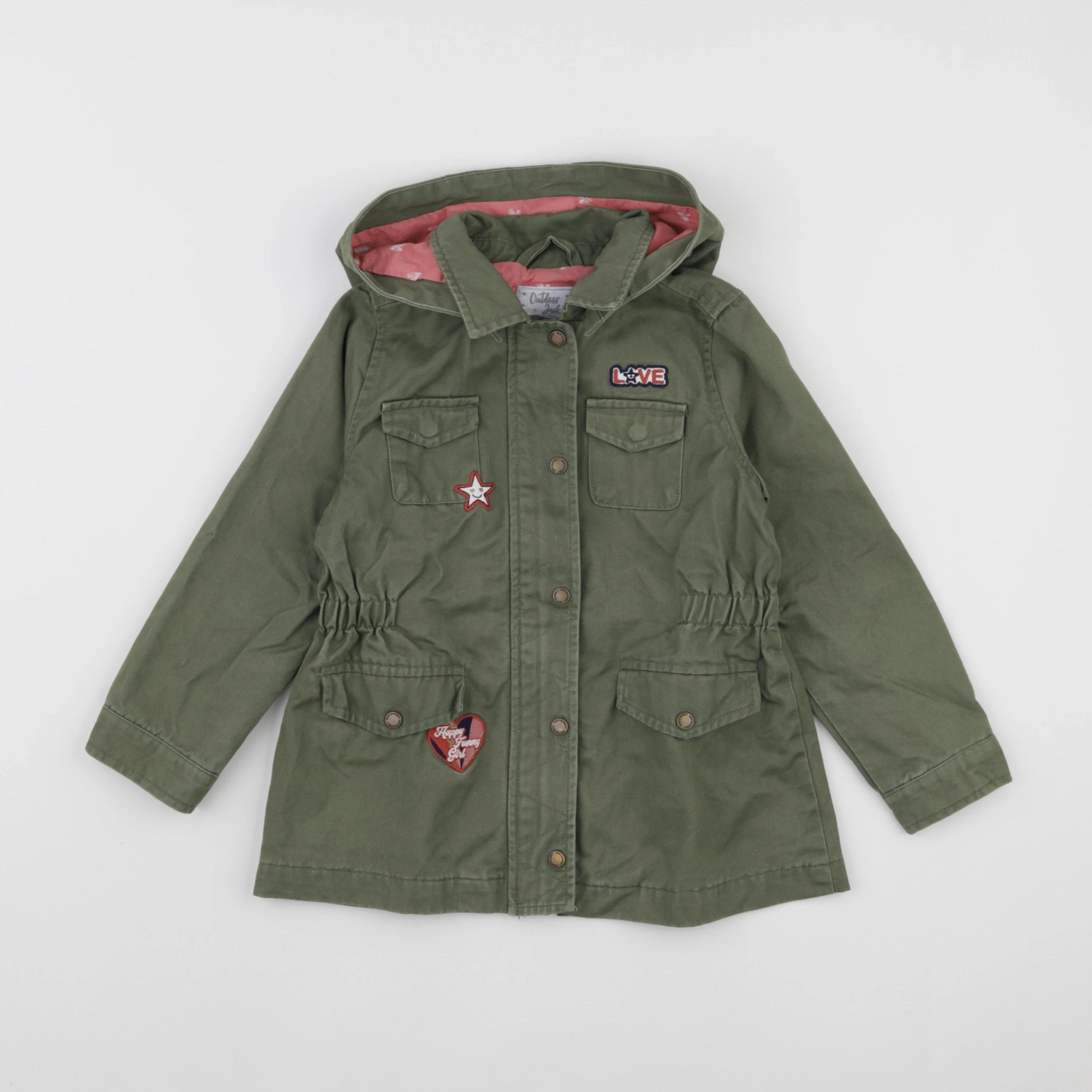 Vertbaudet - veste vert - 5 ans