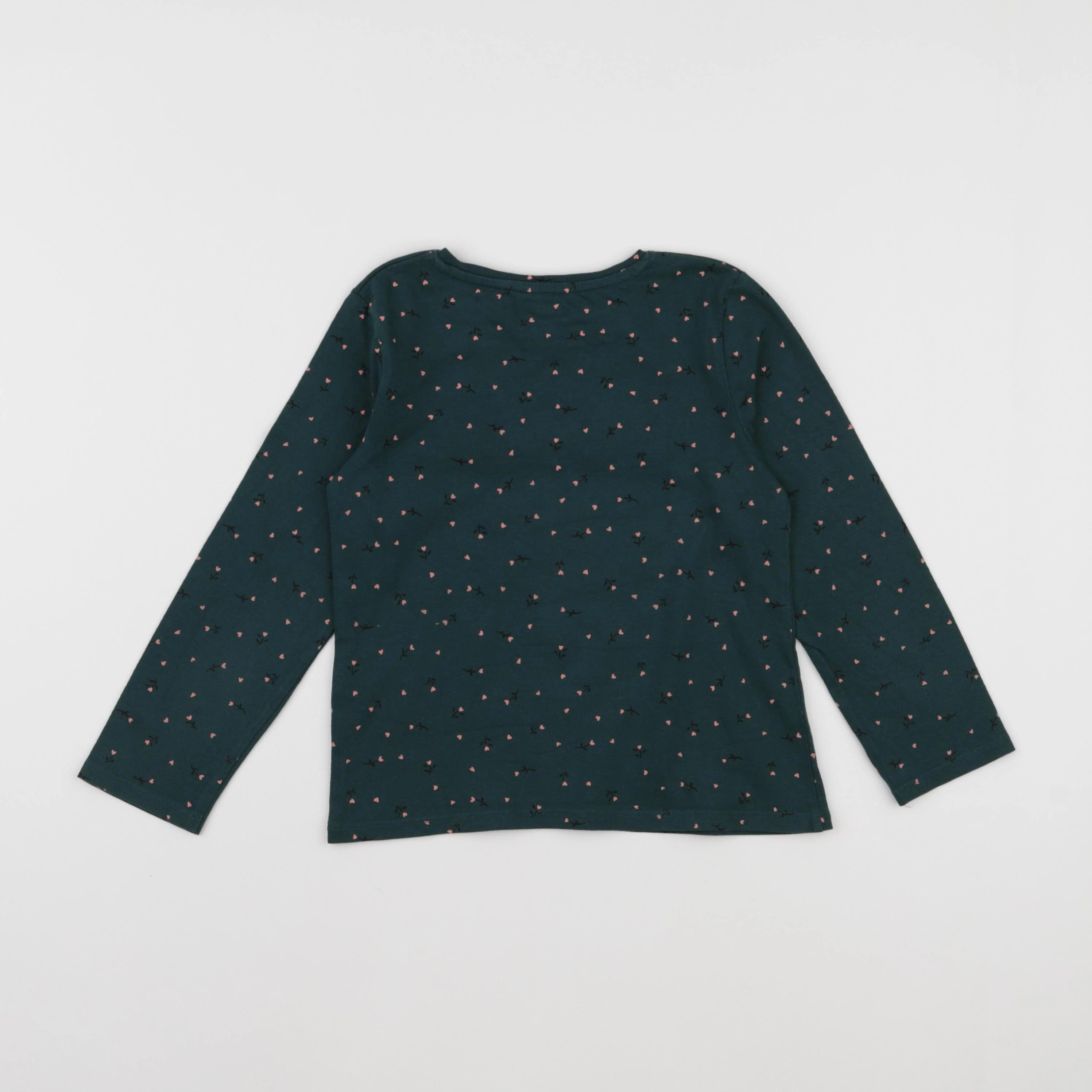 Vertbaudet - tee-shirt vert - 6 ans