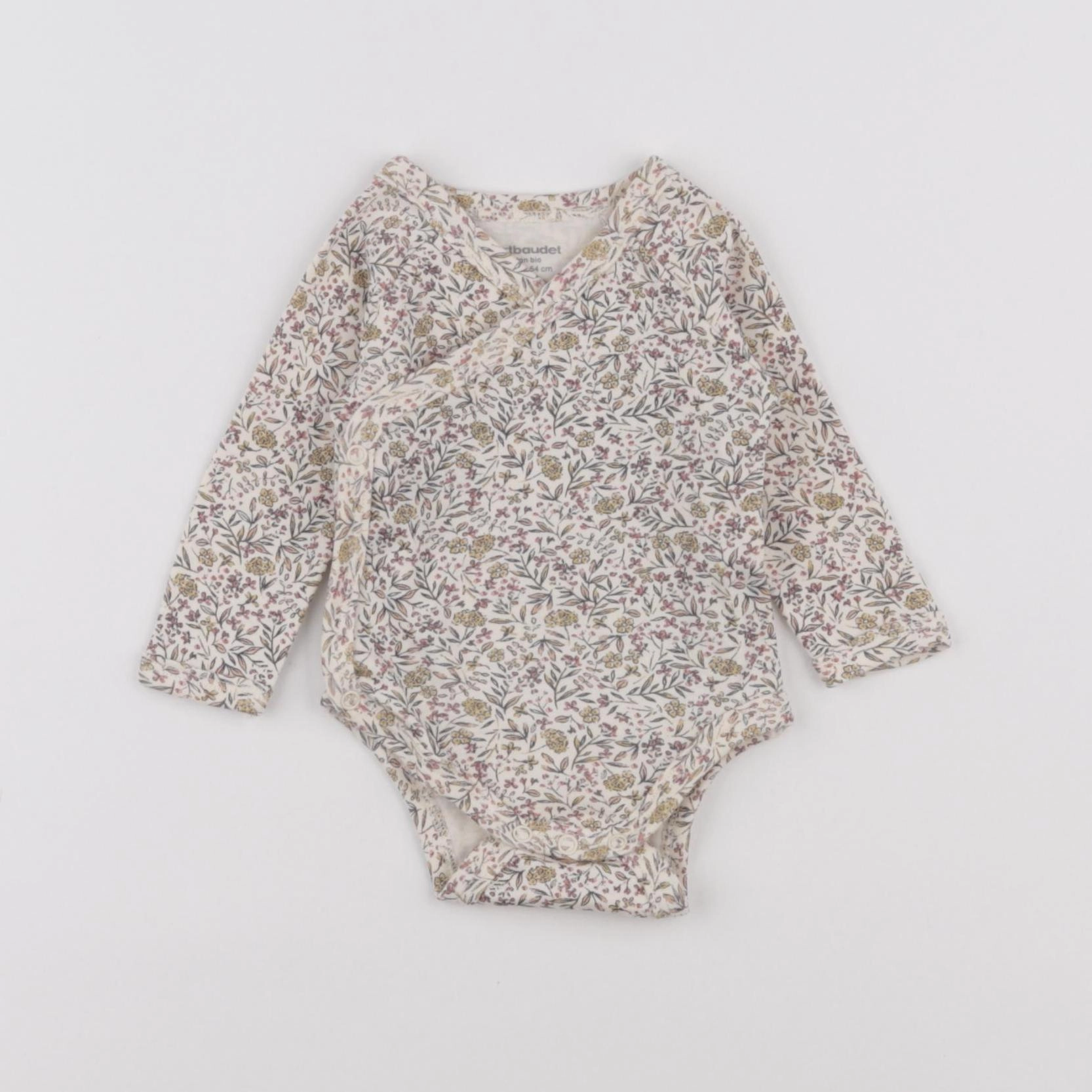Vertbaudet - body multicolore - 1 mois