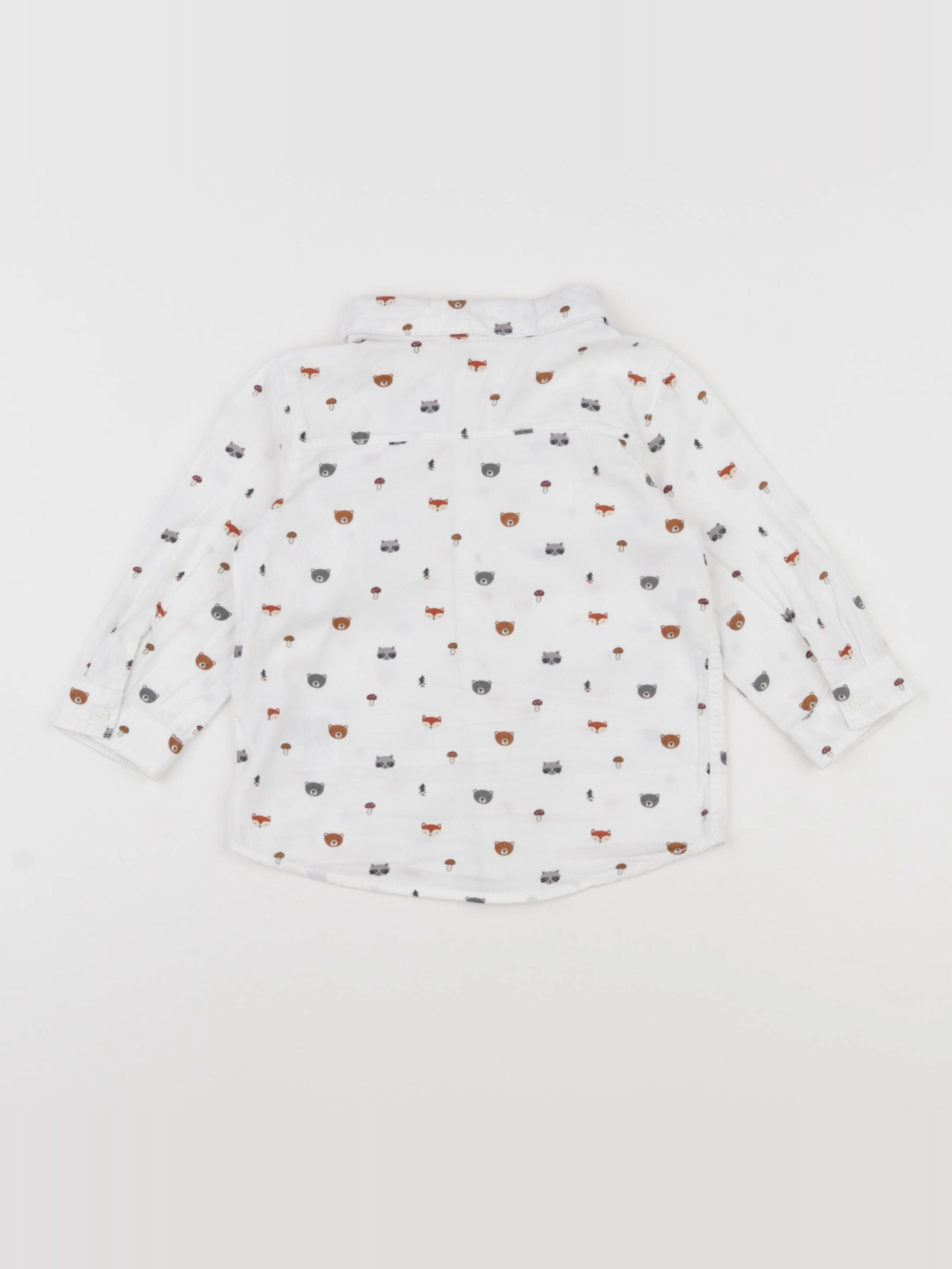 H&M - chemise multicolore - 6/9 mois