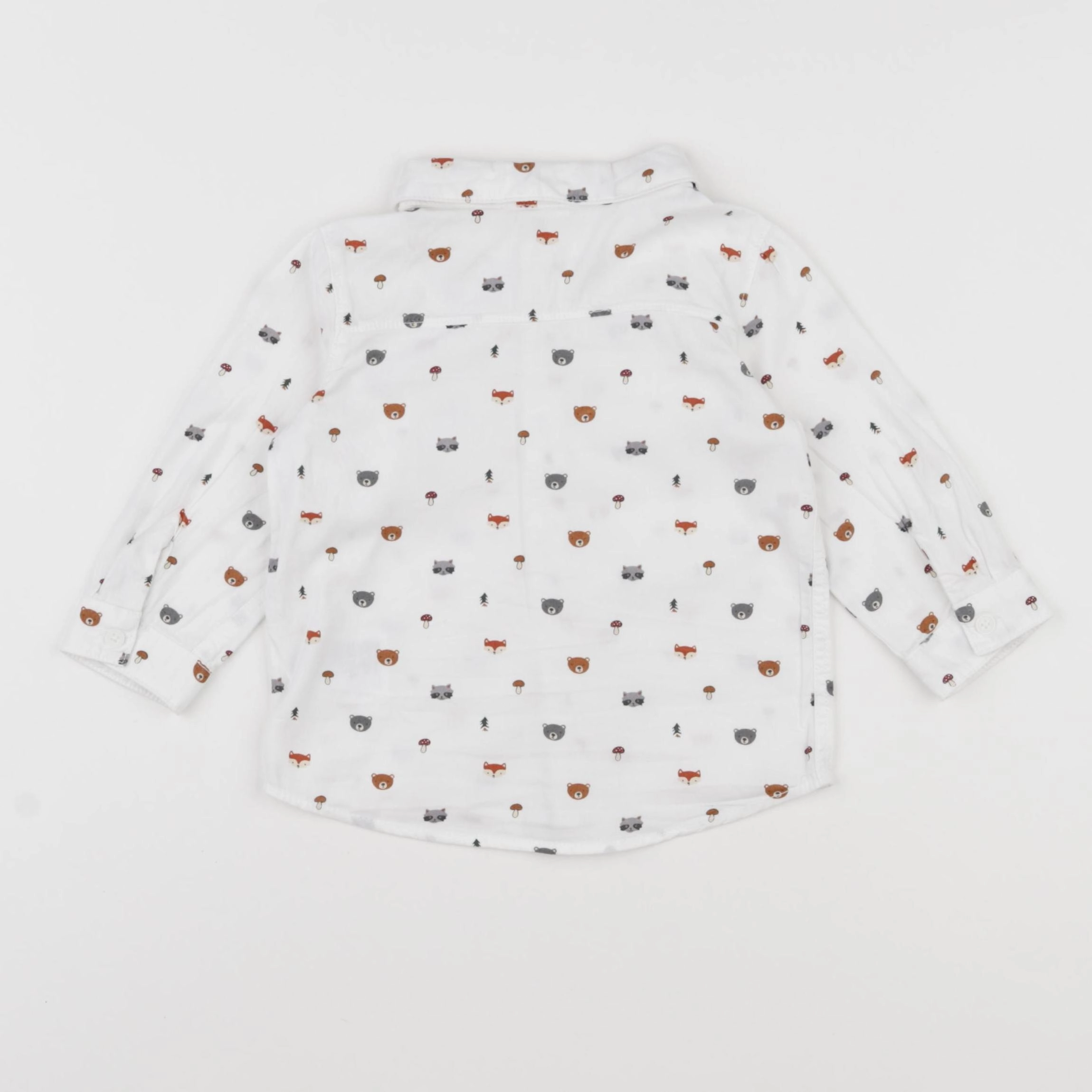 H&M - chemise multicolore - 6/9 mois