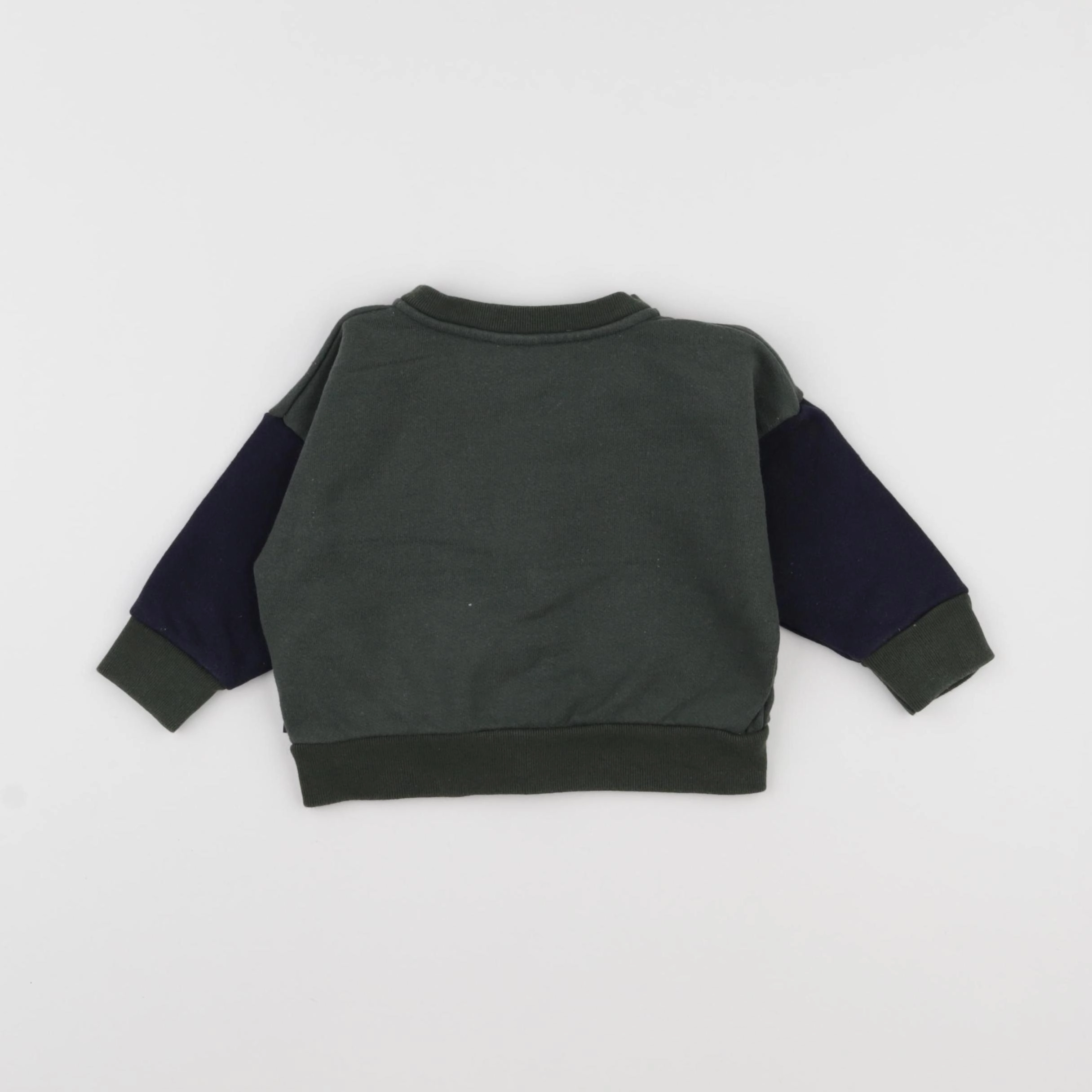 Petit Bateau - sweat multicolore - 6 mois