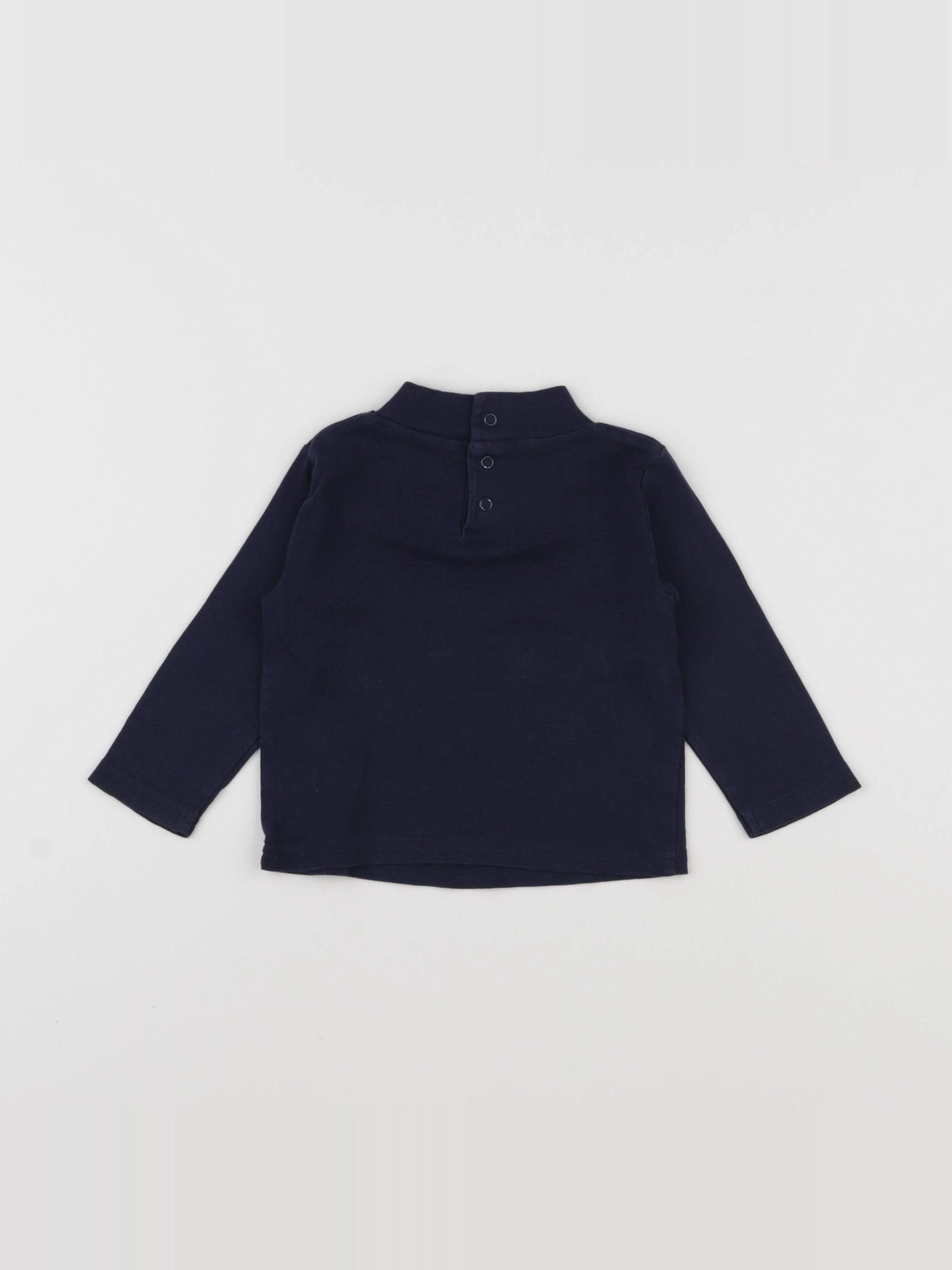Tape à l'oeil - tee-shirt bleu - 9 mois