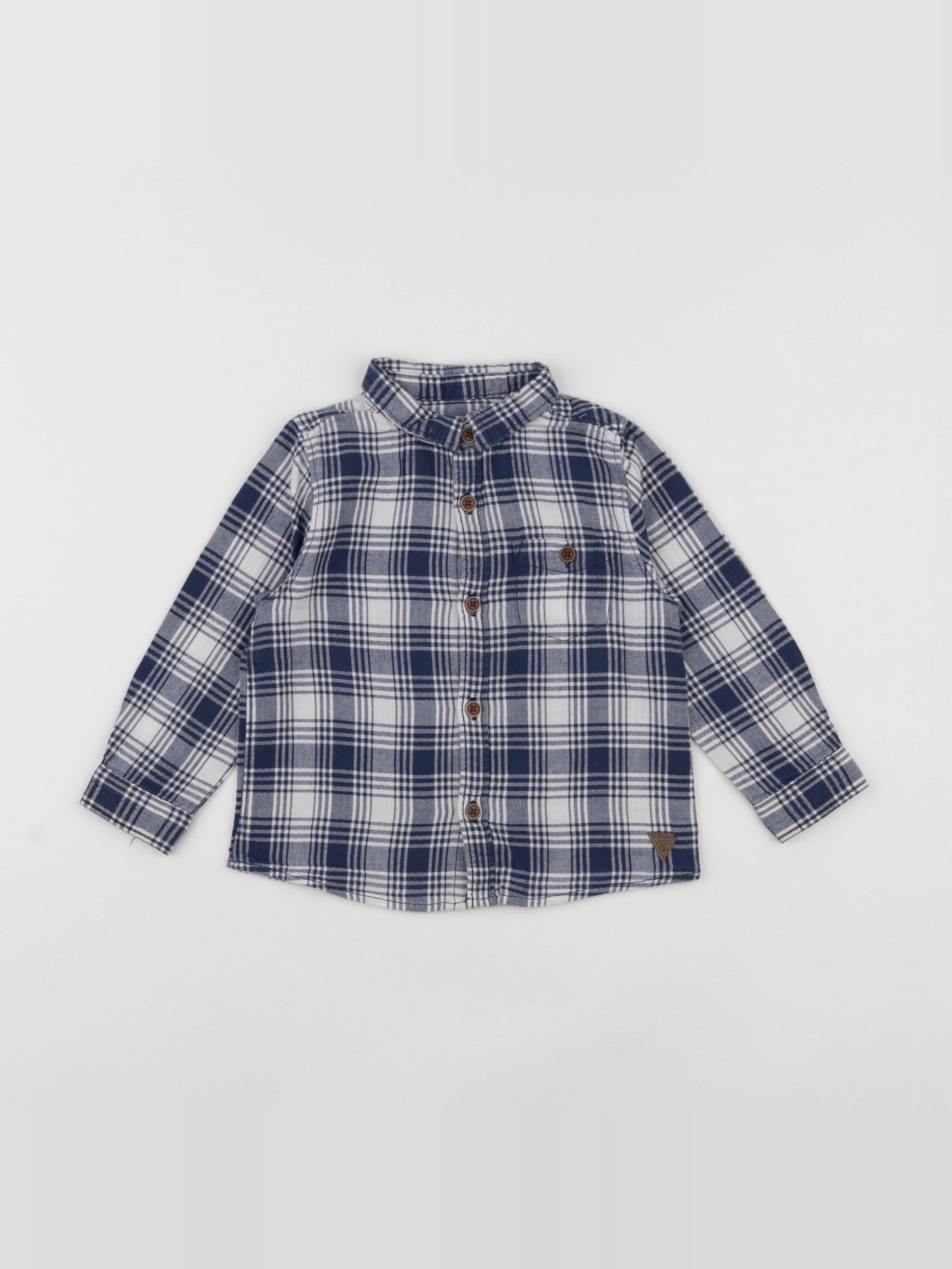 Zara - chemise bleu - 18/24 mois