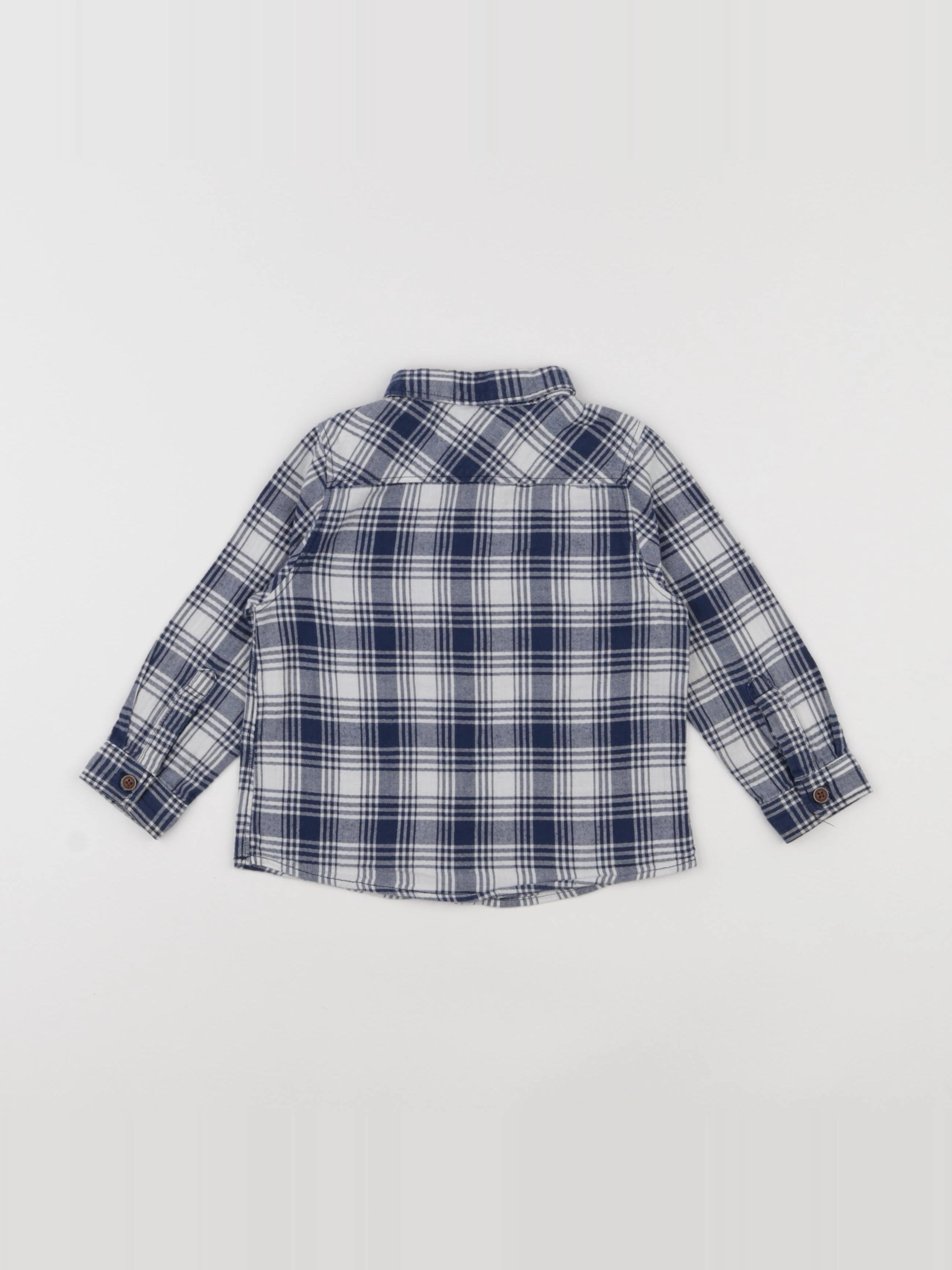 Zara - chemise bleu - 18/24 mois