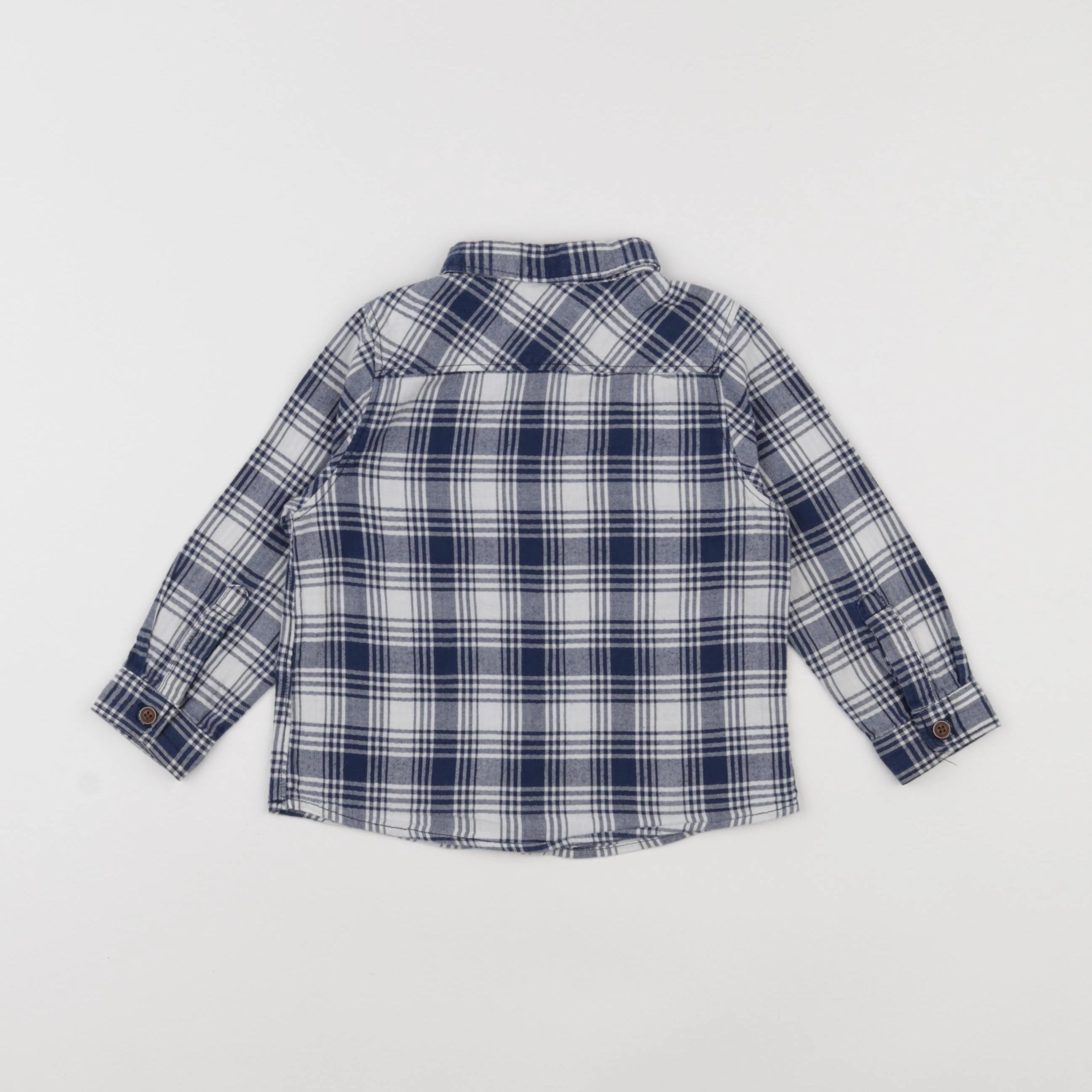 Zara - chemise bleu - 18/24 mois