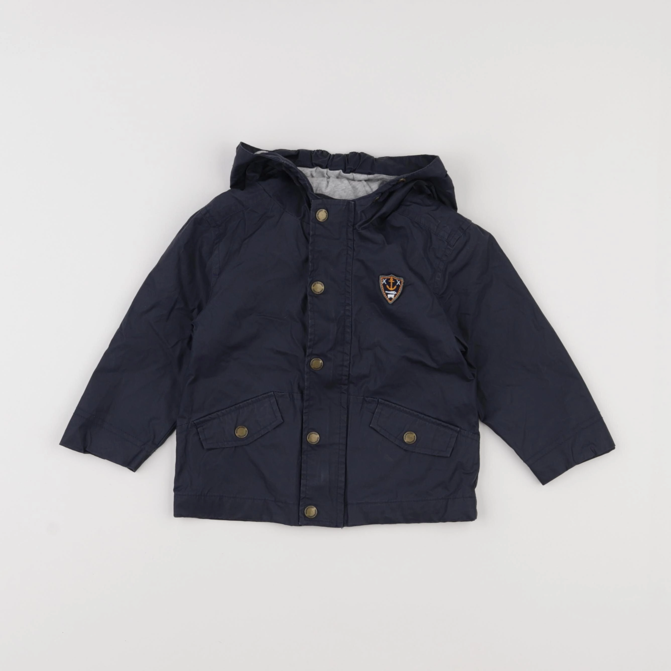Vertbaudet - imperméable bleu - 18 mois