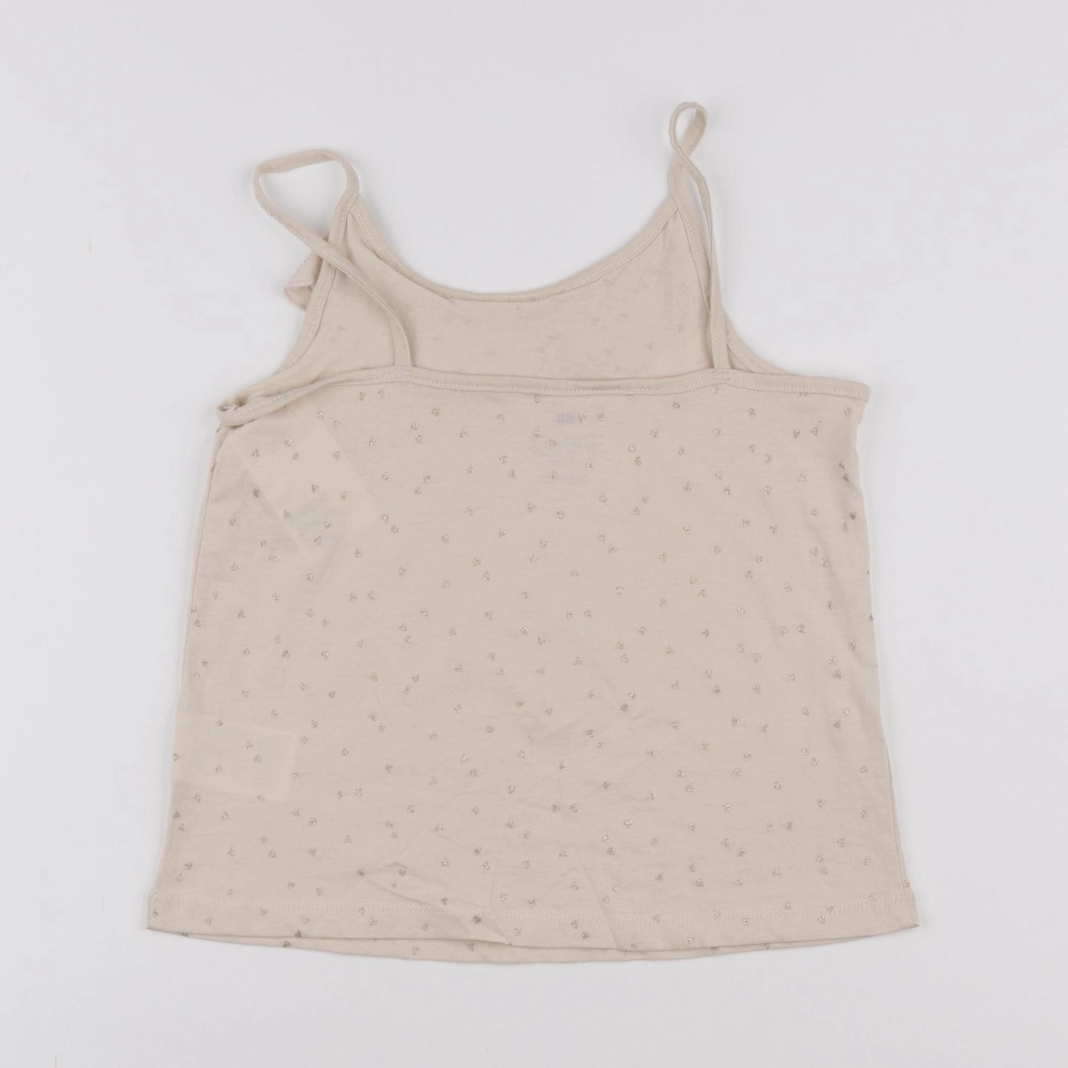 H&M - débardeur beige - 6/8 ans