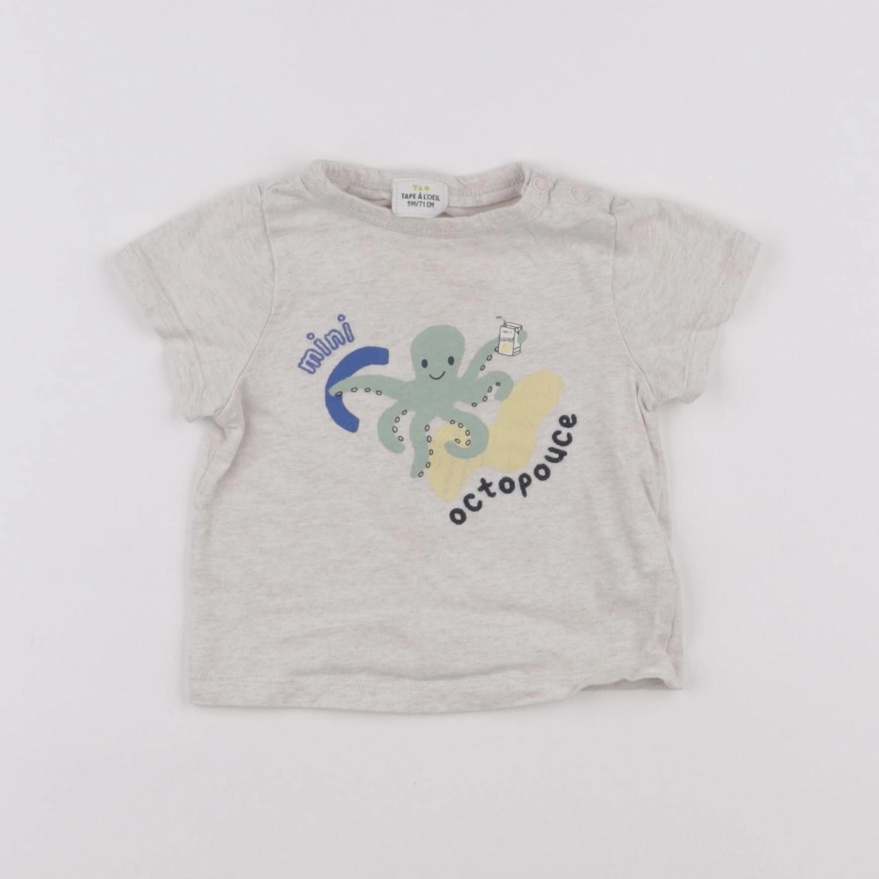 Tape à l'oeil - tee-shirt multicolore - 9 mois