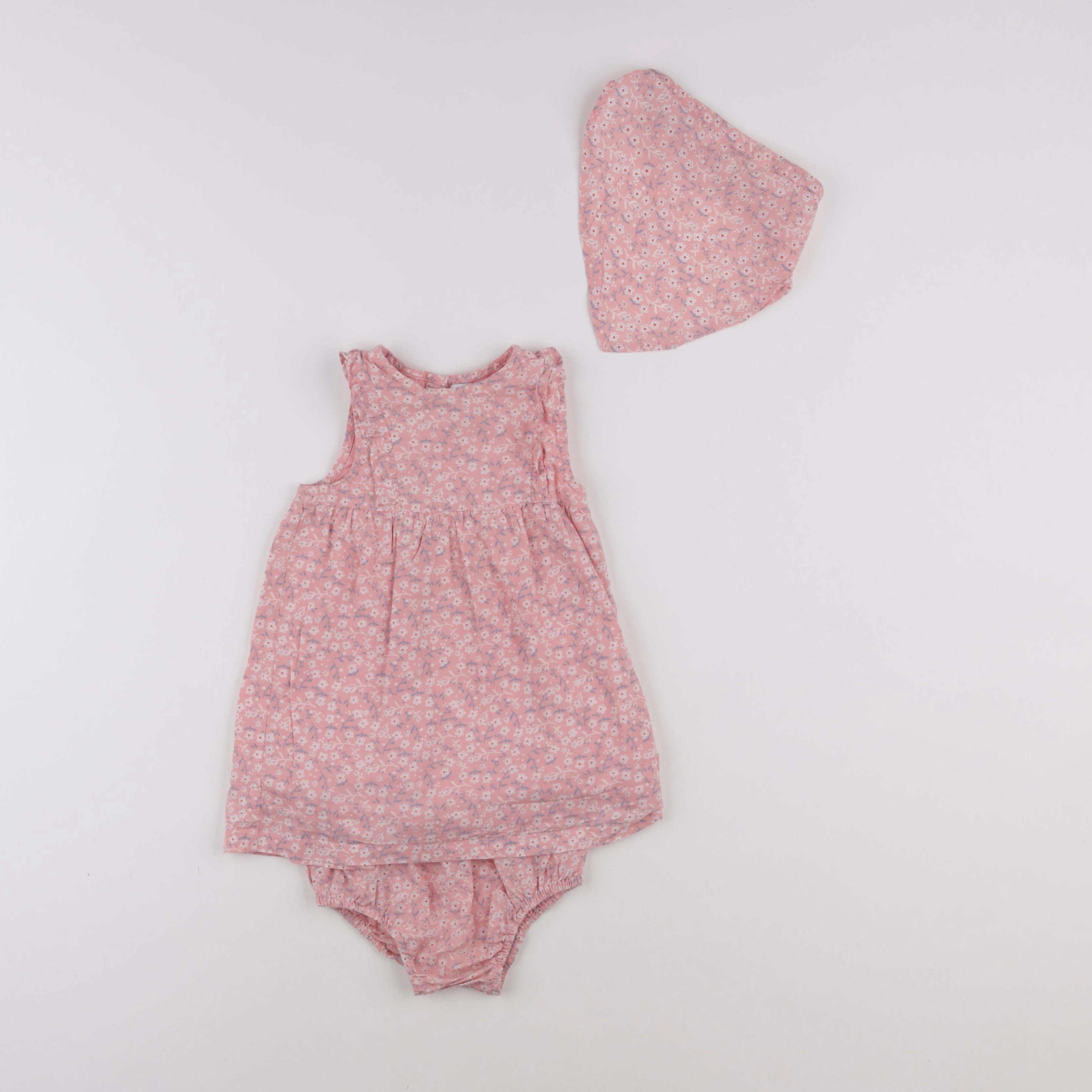 Cadet Rousselle - ensemble rose - 12 mois