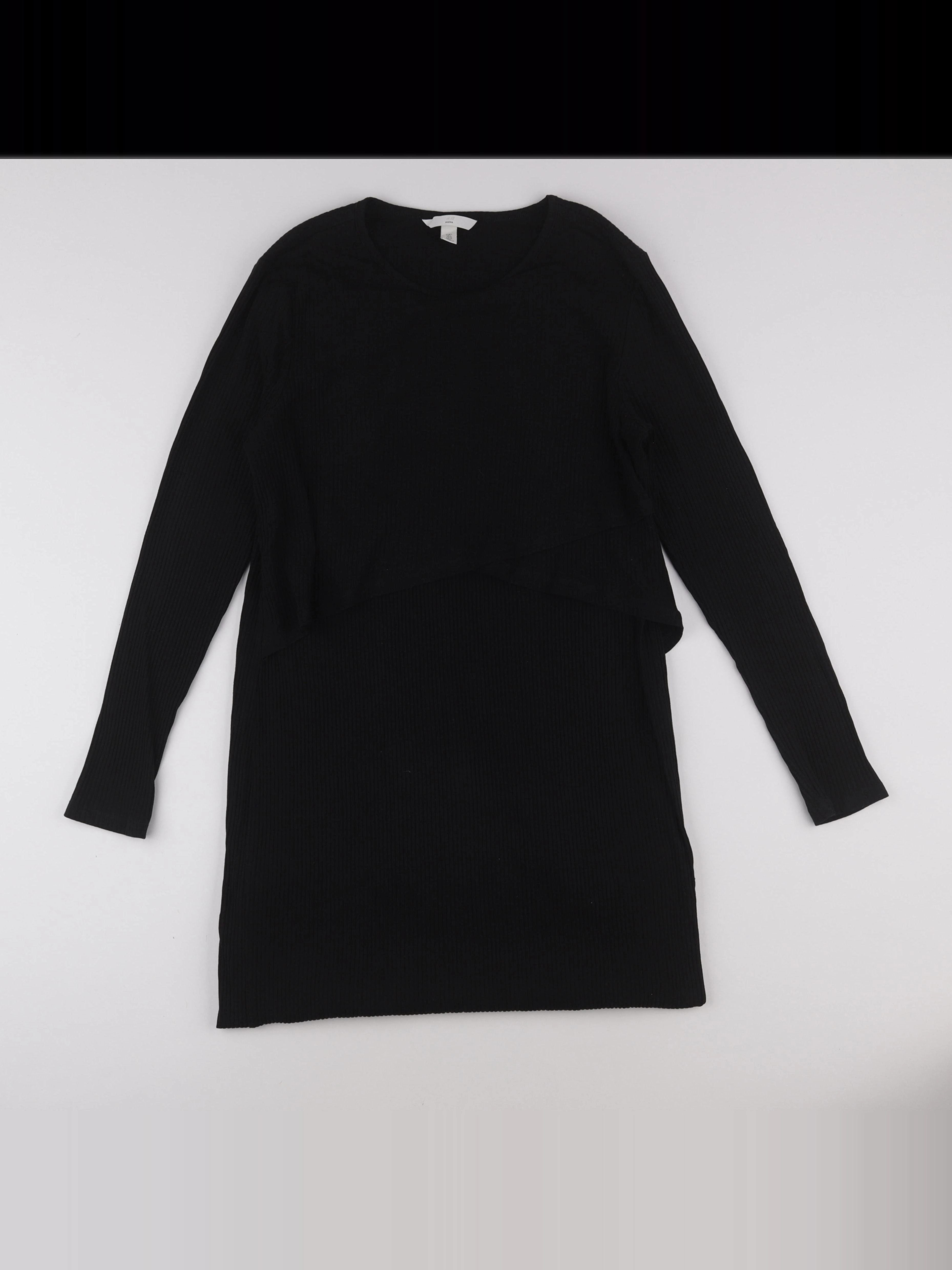 H&M - robe grossesse noir - 40