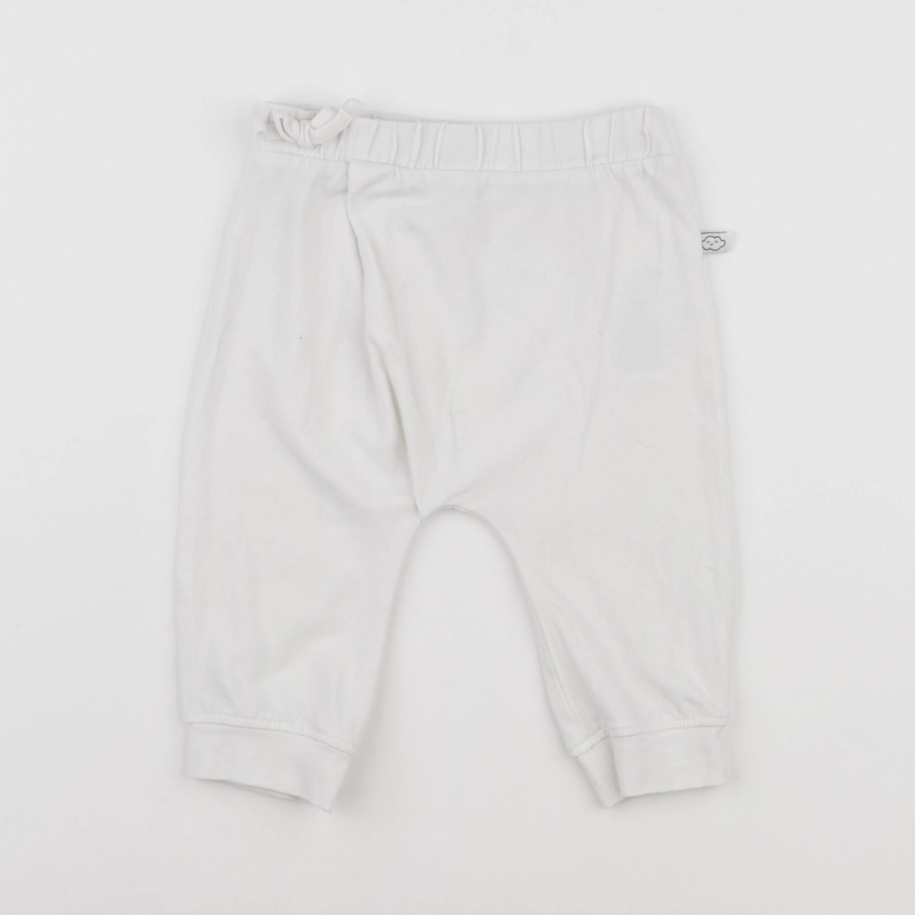 Vertbaudet - legging blanc - 9 mois