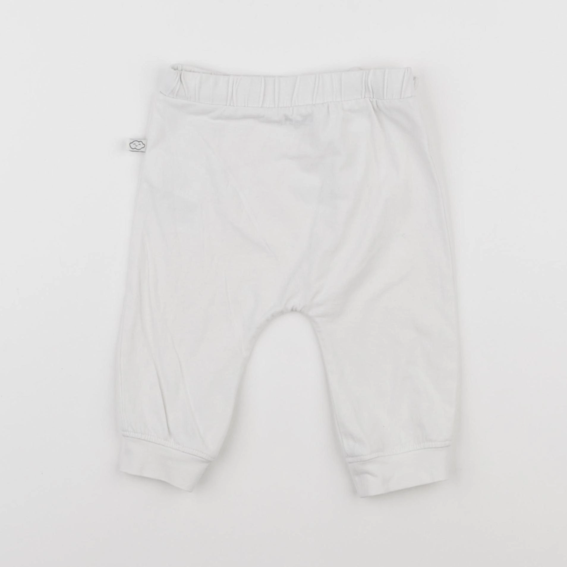Vertbaudet - legging blanc - 9 mois