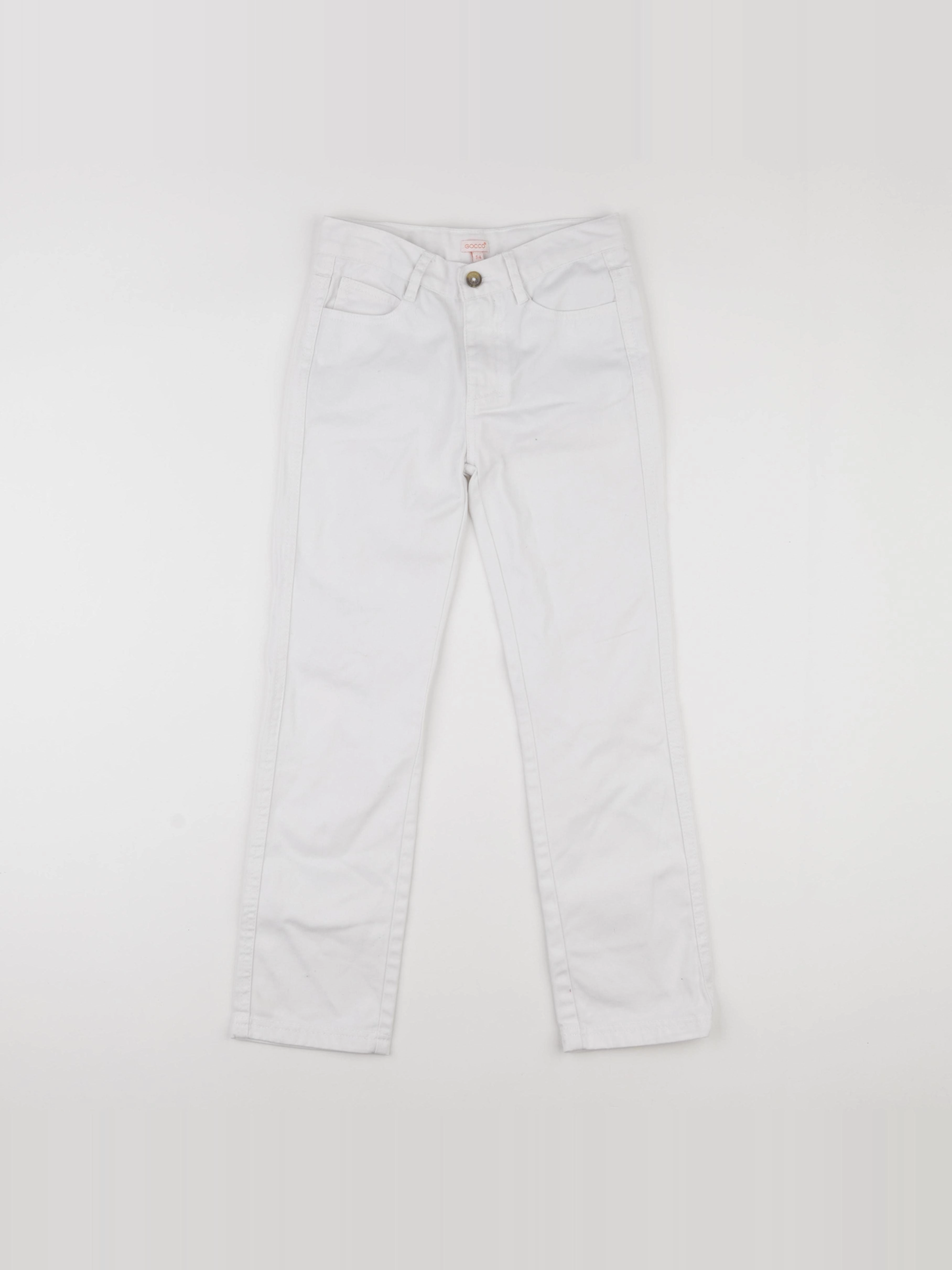 Gocco - jean blanc - 5/6 ans