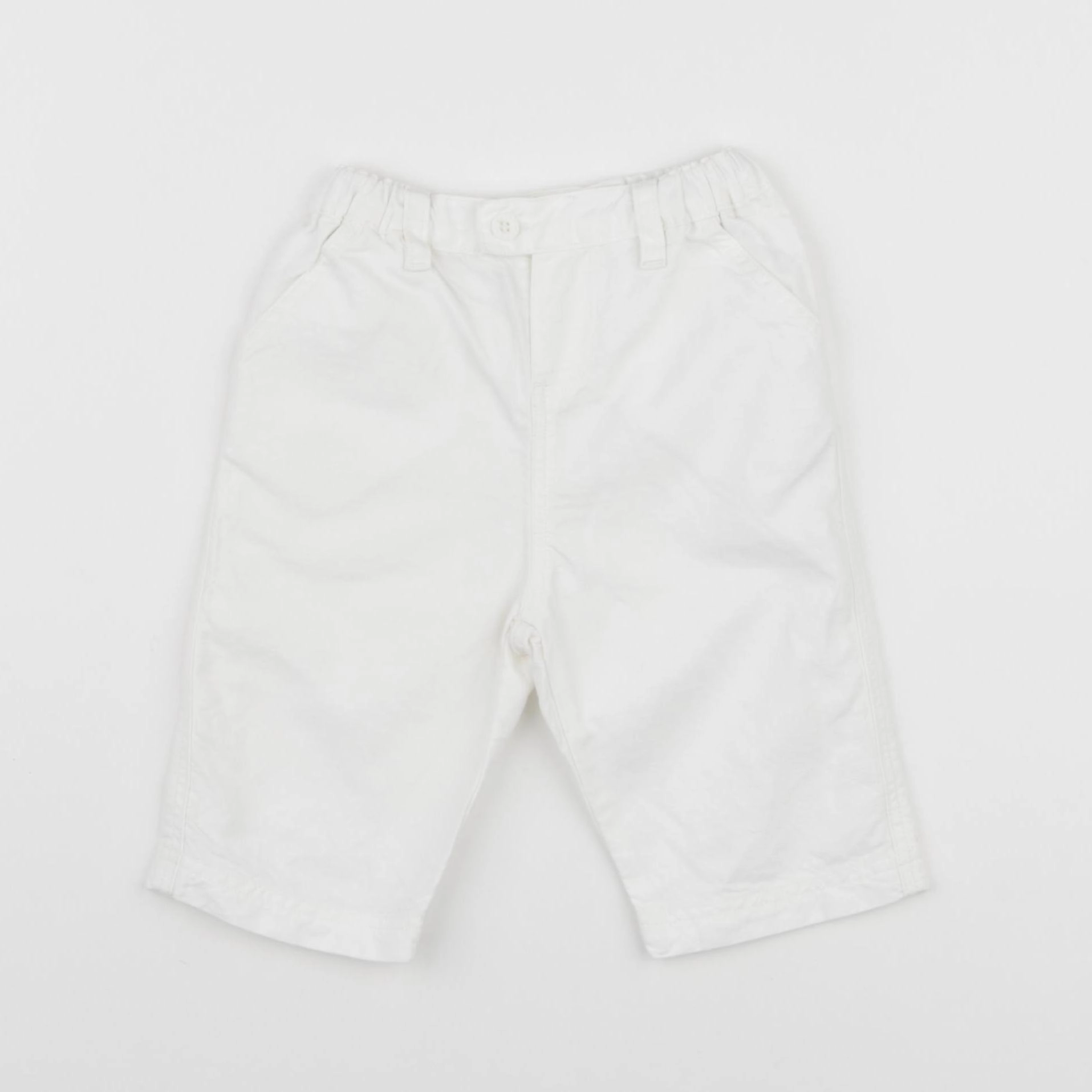 Petit Bateau - pantalon blanc - 3 mois