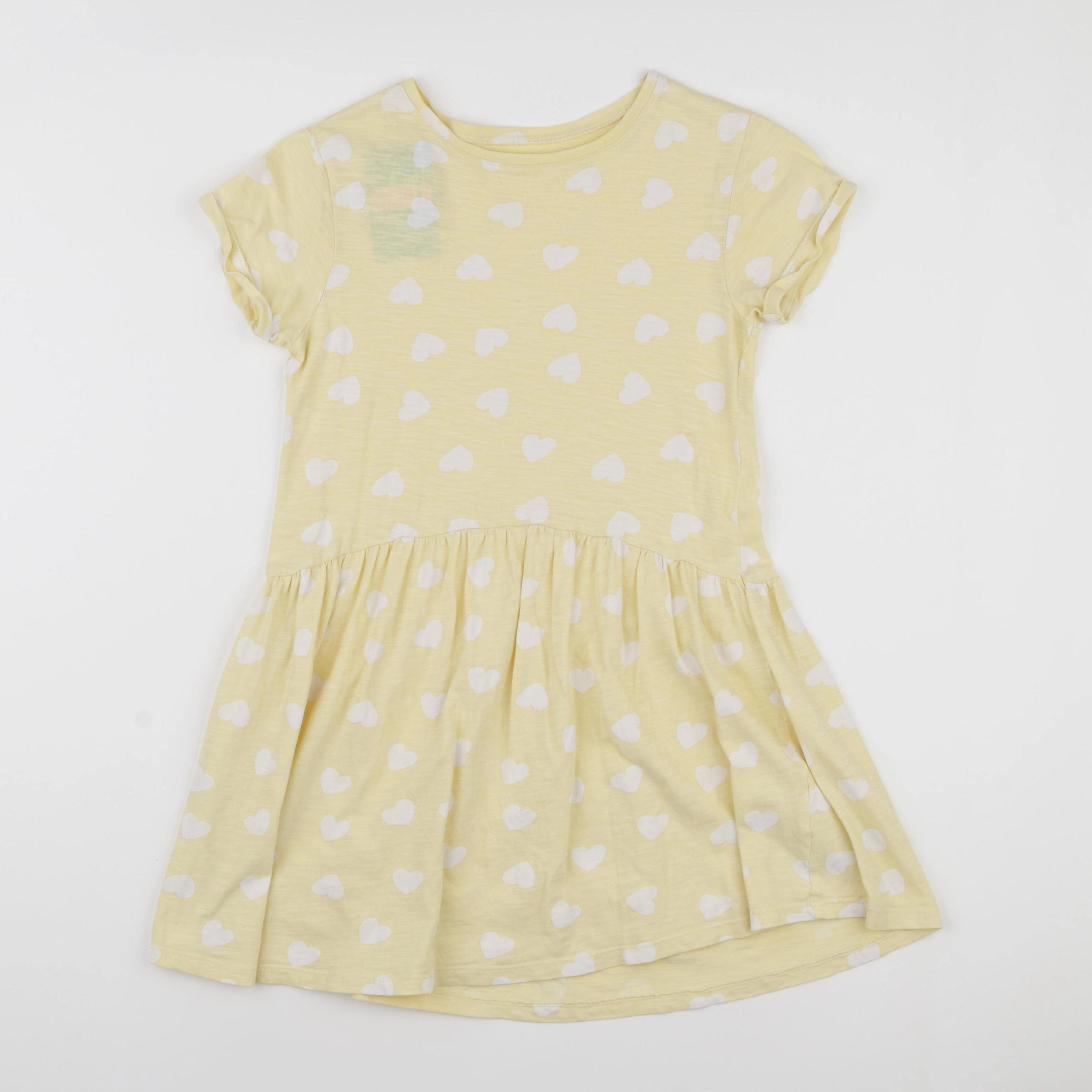 Vertbaudet - robe jaune - 10 ans