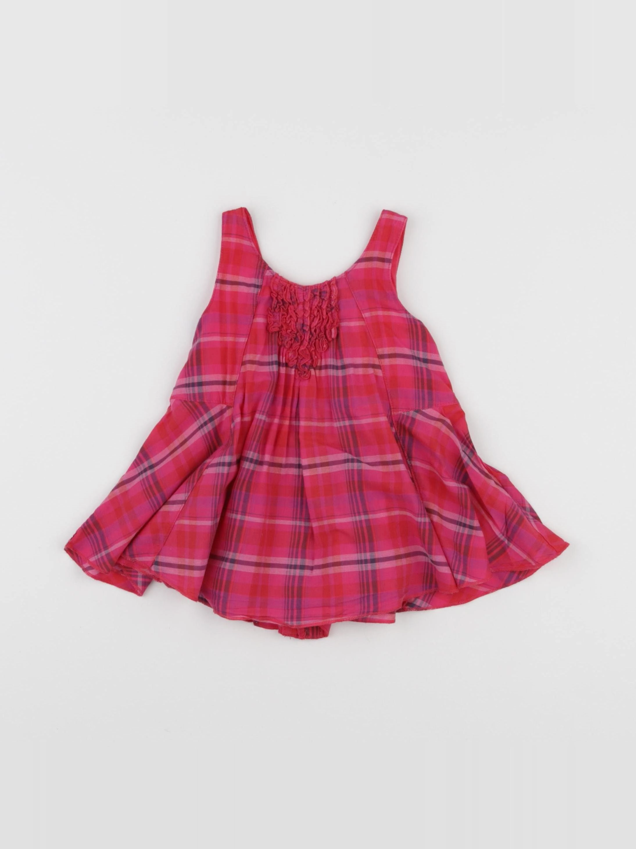Vertbaudet - robe rose - 6 mois