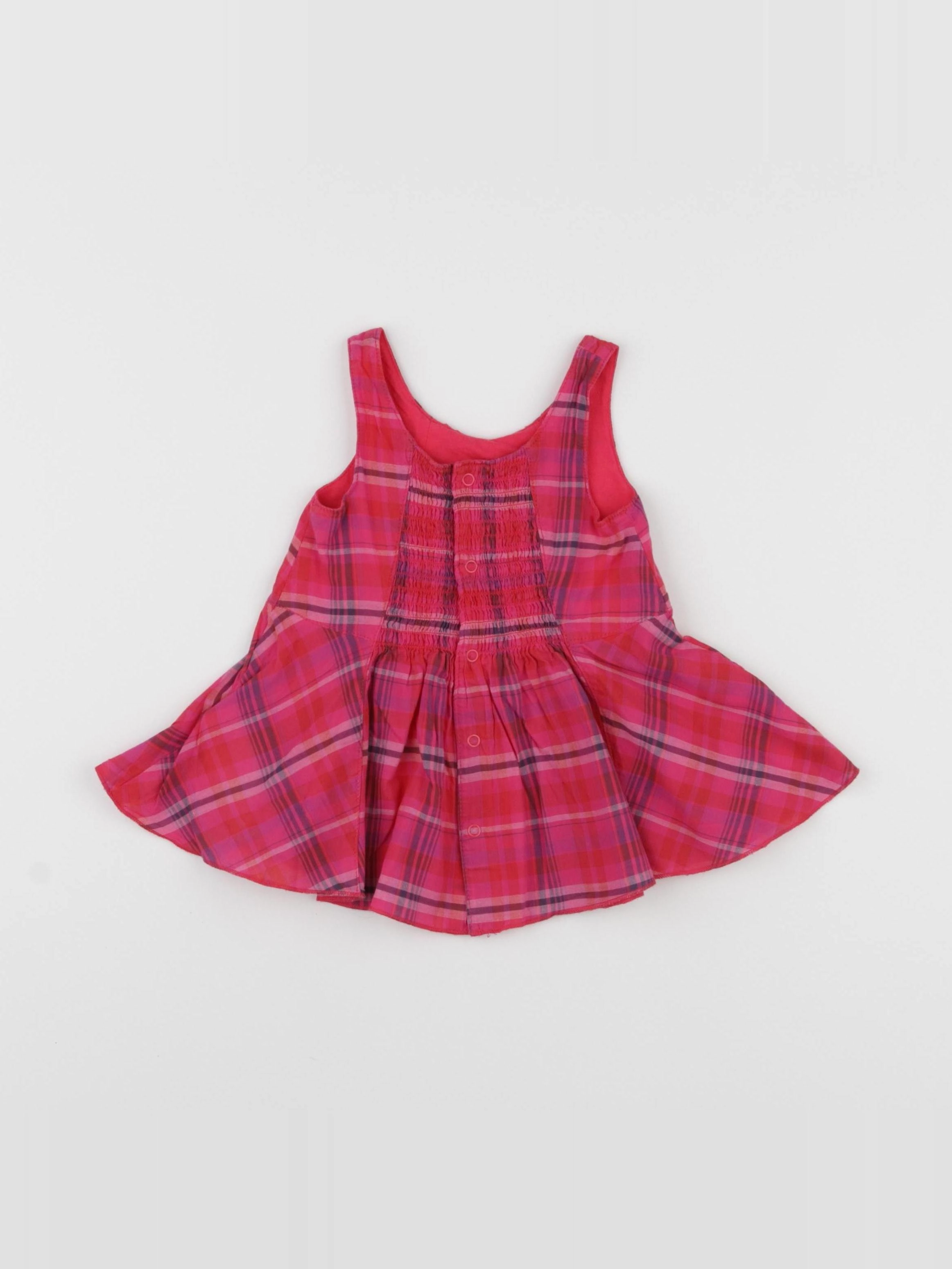 Vertbaudet - robe rose - 6 mois