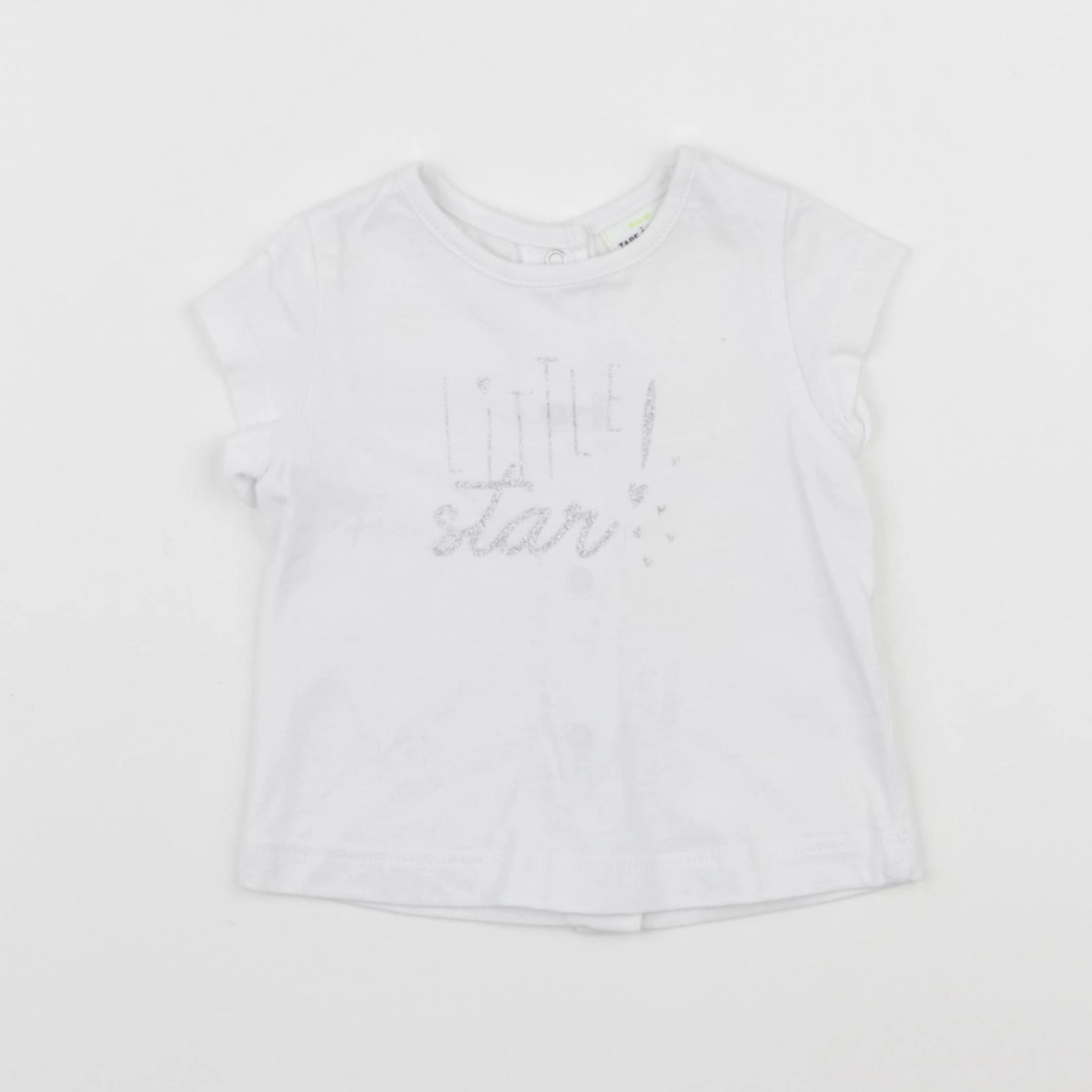 Tape à l'oeil - tee-shirt blanc - 3 mois