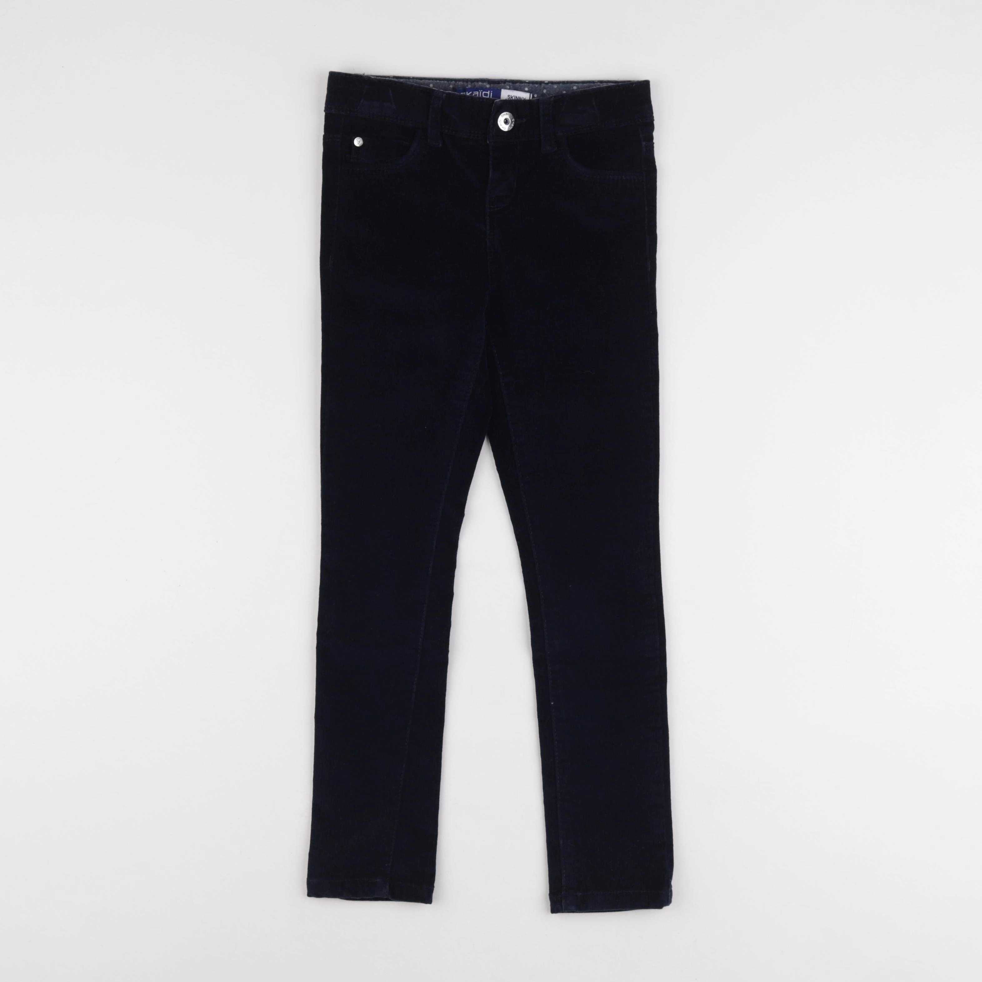 Okaidi - pantalon bleu - 7 ans
